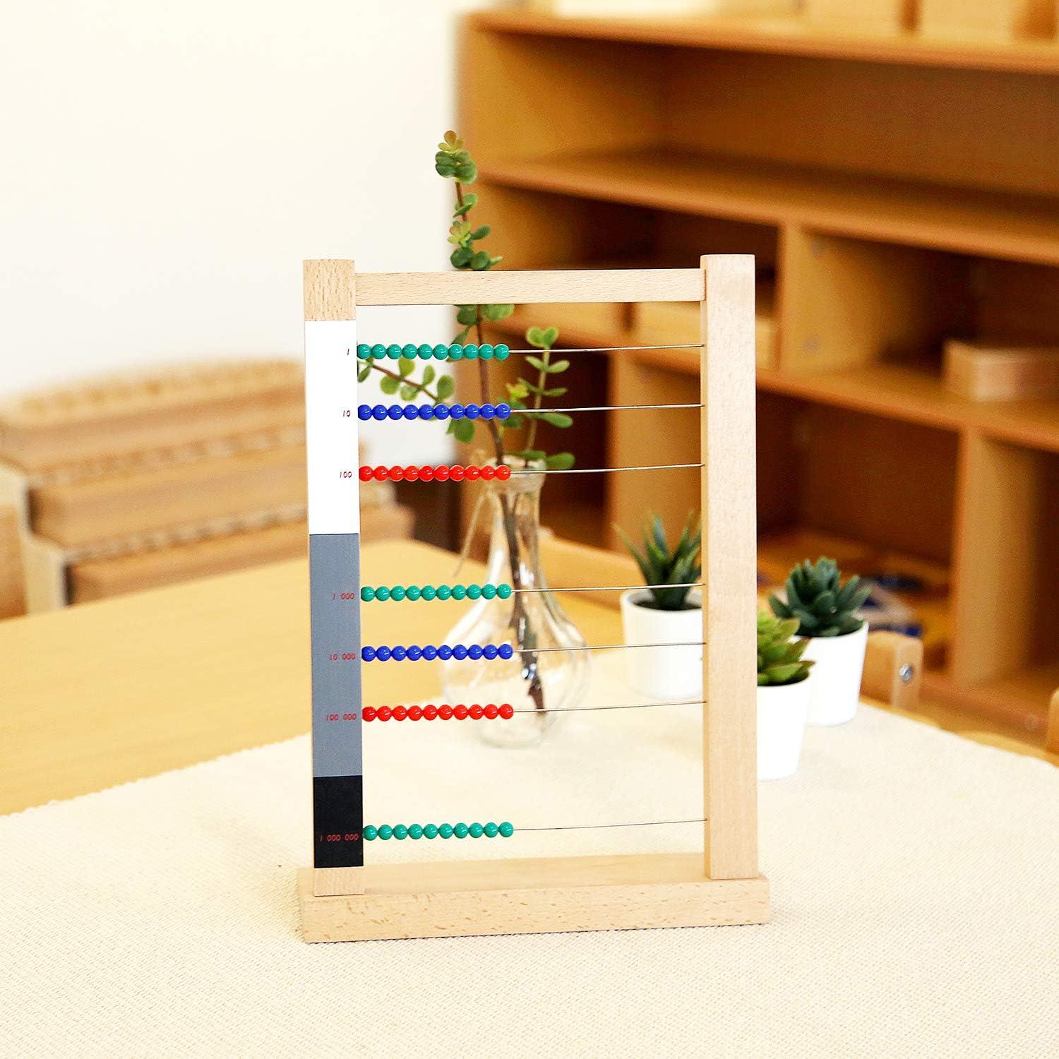 Marco de Cuentas Grande Montessori Outlet - Ábaco Educativo 34cm