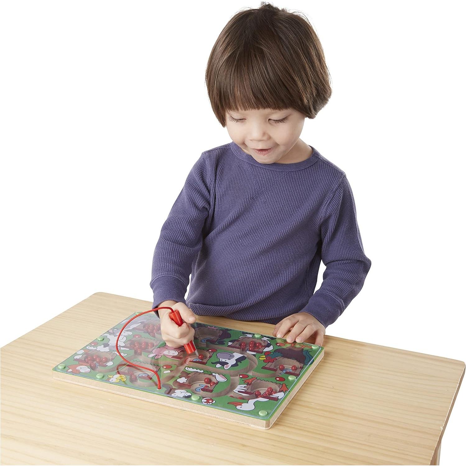 Laberinto de Números Melissa & Doug - Juguete de Madera 3-5 Años