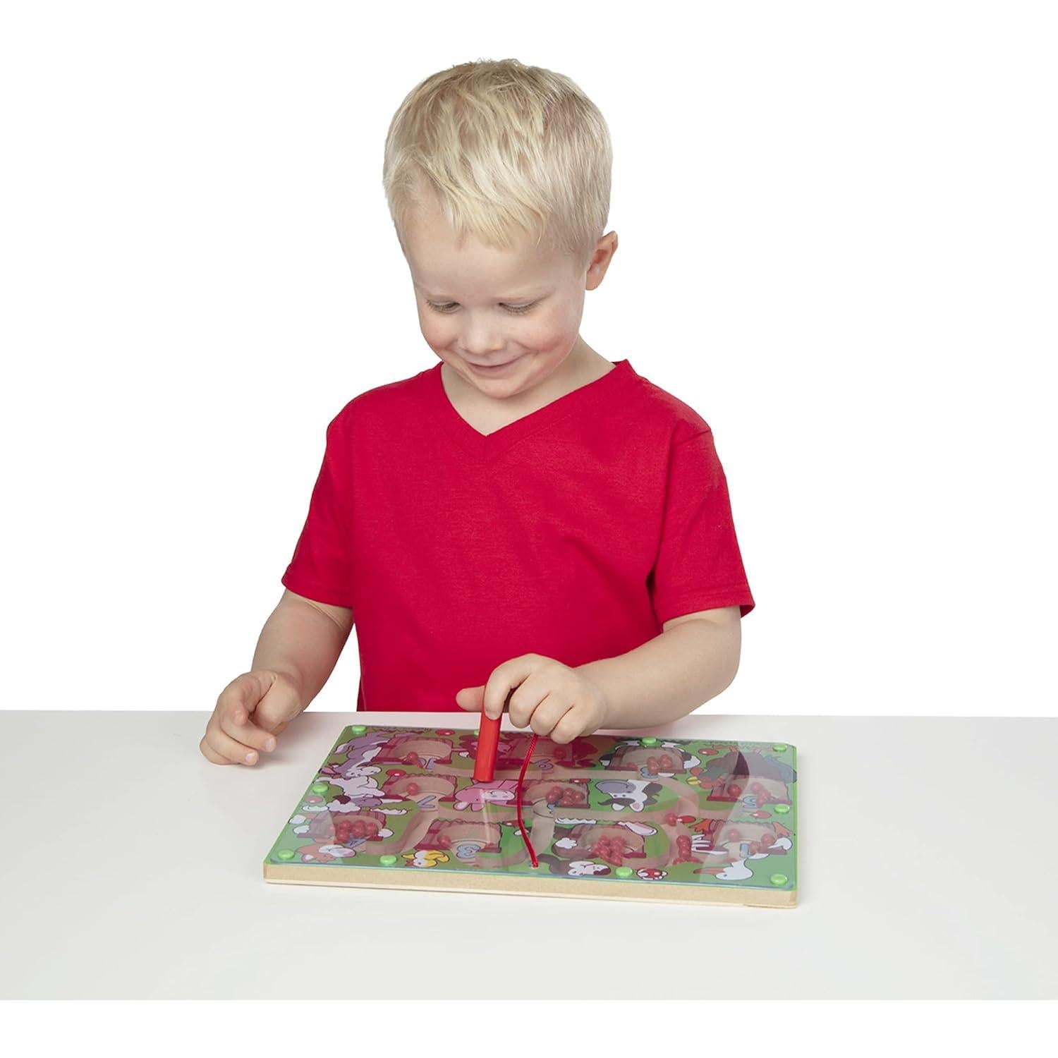 Laberinto de Números Melissa & Doug - Juguete de Madera 3-5 Años