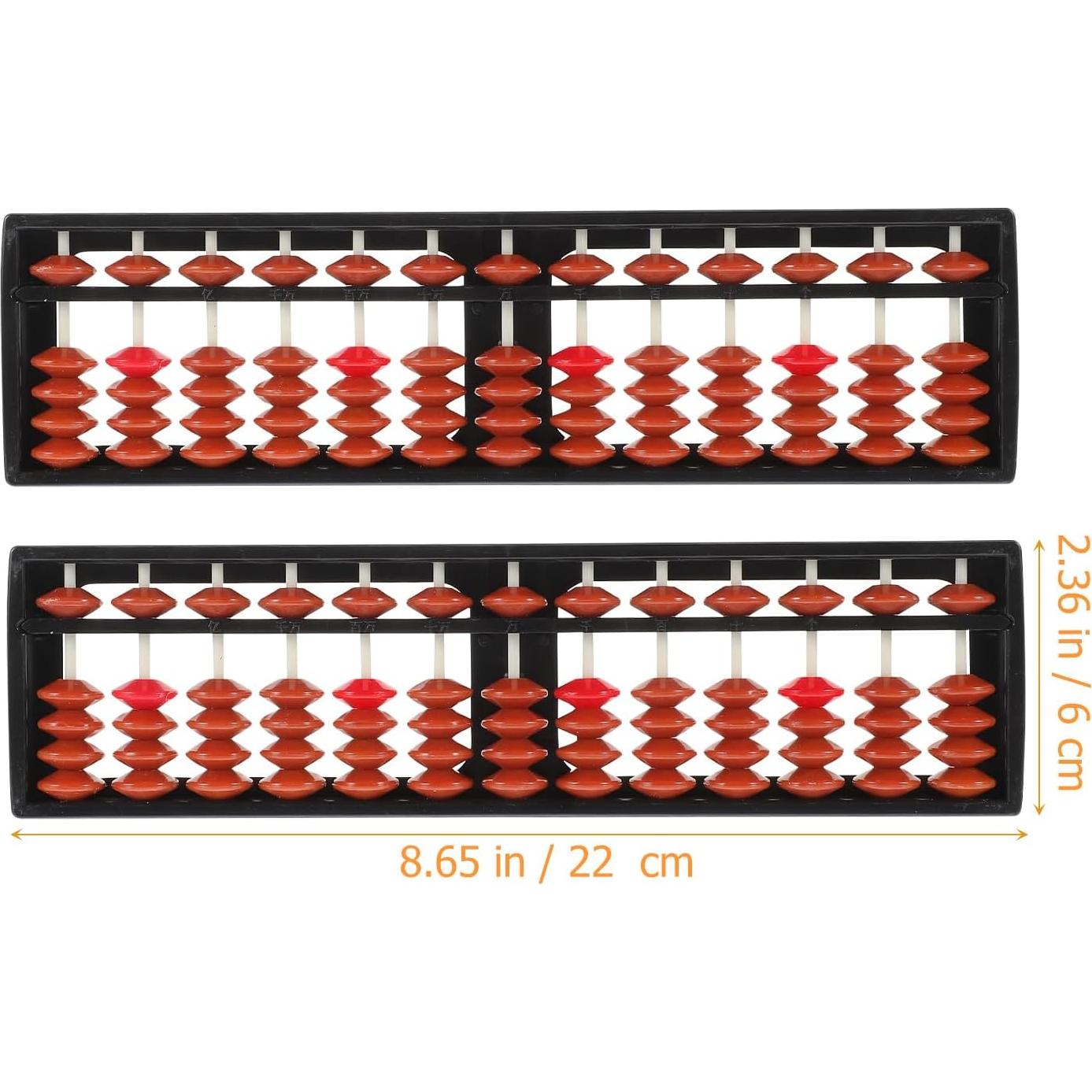 Ábaco Soroban 13 Dígitos Toddmomy Herramienta Educativa para Niños