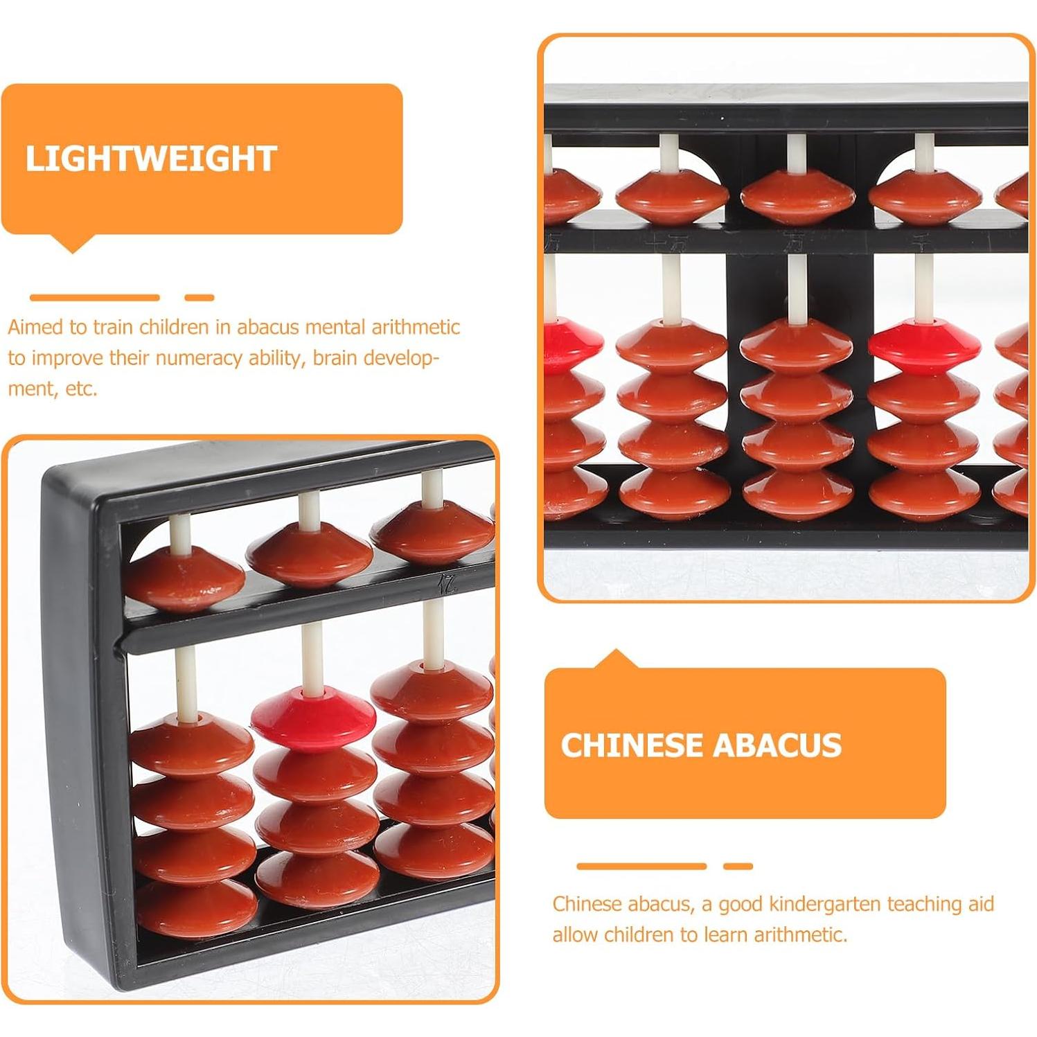 Ábaco Soroban 13 Dígitos Toddmomy Herramienta Educativa para Niños