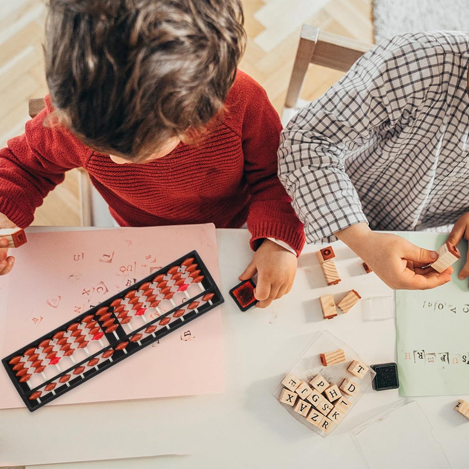 Ábaco Soroban 13 Dígitos Toddmomy Herramienta Educativa para Niños