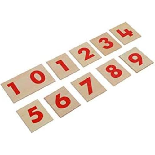 Tarjetas y Contadores Adena Montessori - Juegos Matemáticos 1-10