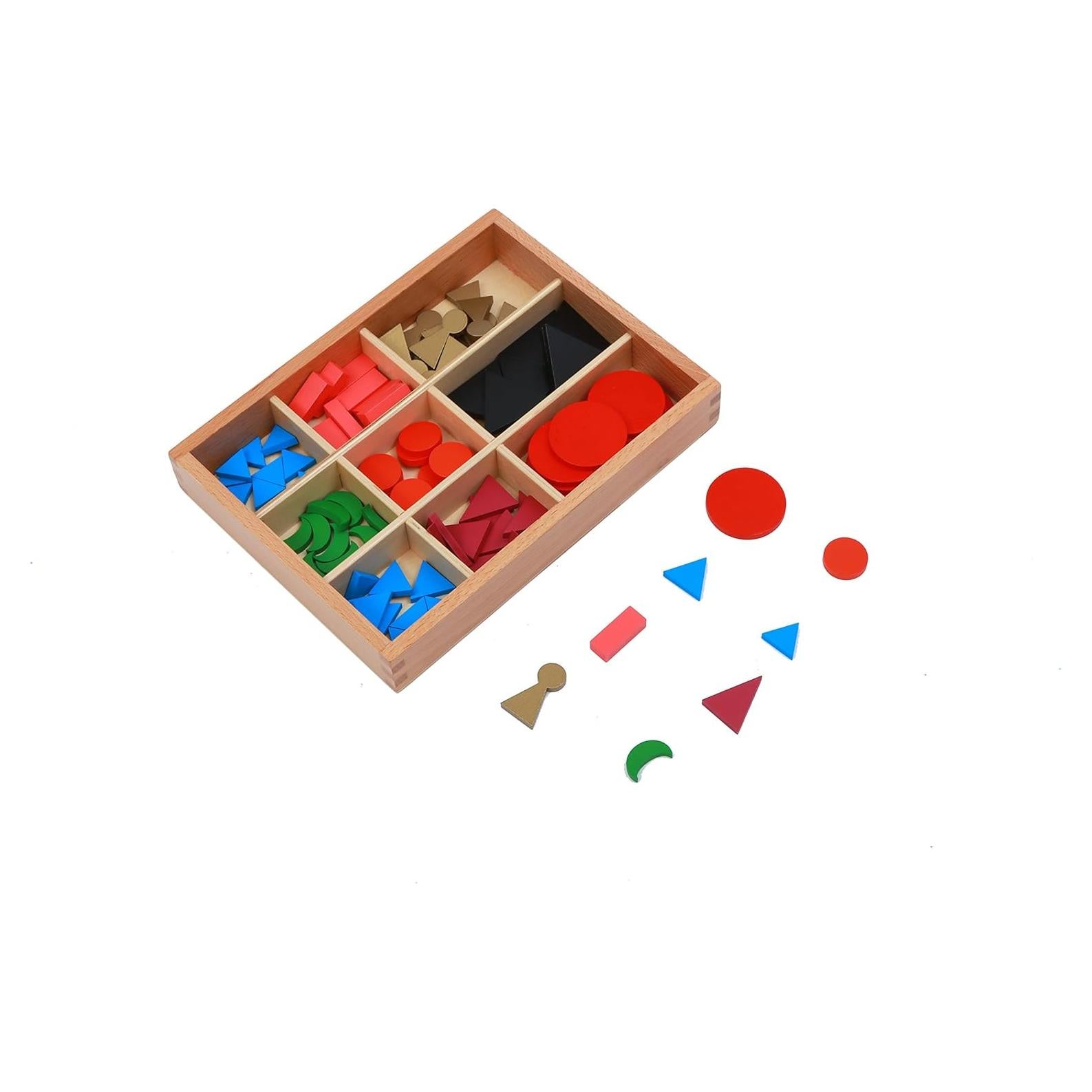 Símbolos Gramaticales de Madera Montessori Adena - 9 Piezas