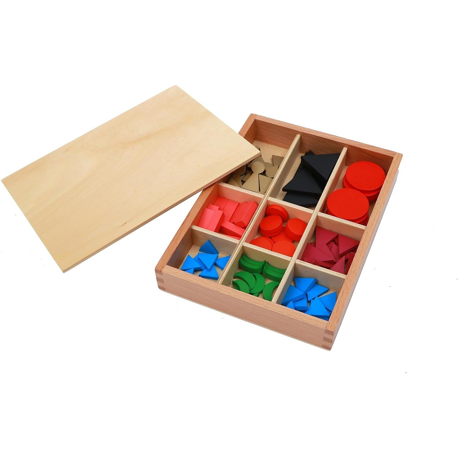 Símbolos Gramaticales de Madera Montessori Adena - 9 Piezas