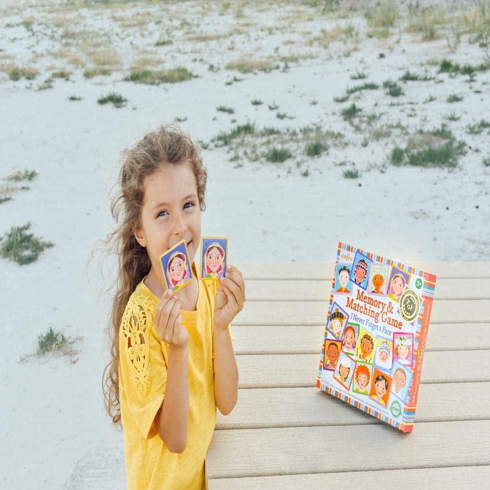 Juego de Memoria Nunca Olvido una Cara eeBoo - 24 Pares