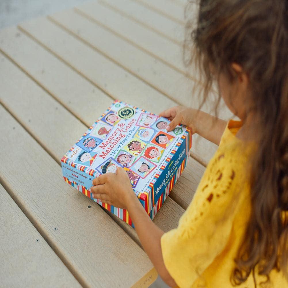 Juego de Memoria Nunca Olvido una Cara eeBoo - 24 Pares