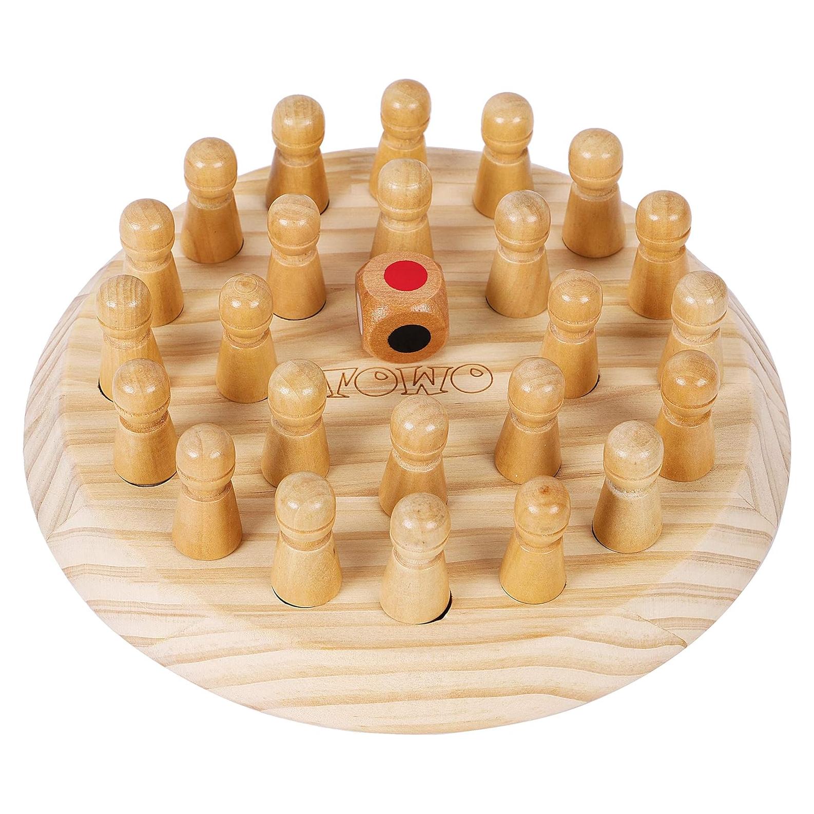 Juego de Memoria de Madera TOWO para Niños - 24 Piezas