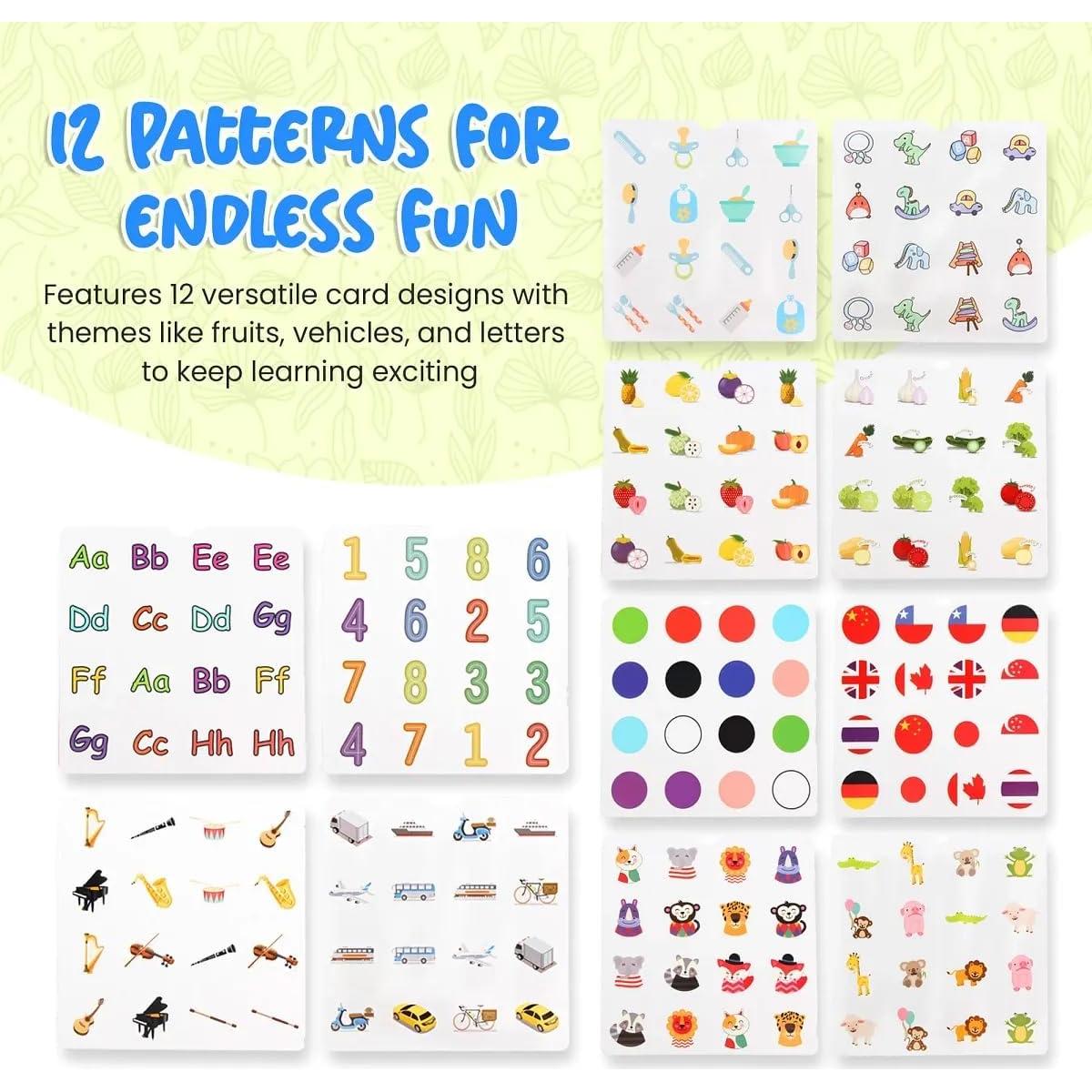 Juego de Memoria Nova Toys & Co. de Madera para Niños 3+