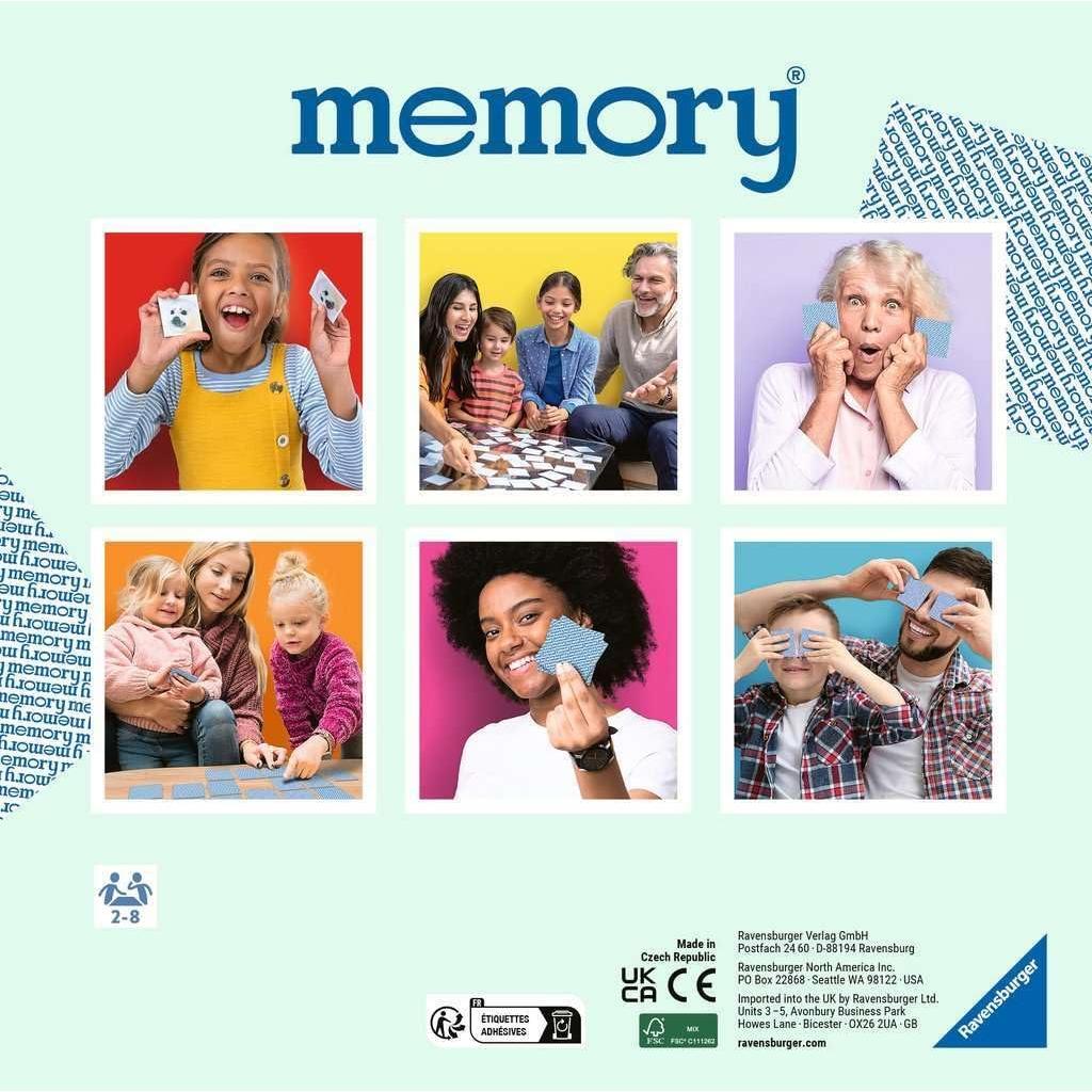 Juego de Memoria Junior Ravensburger | Emparejamiento de Imágenes | 32 Imágenes para Niños de 3 Años