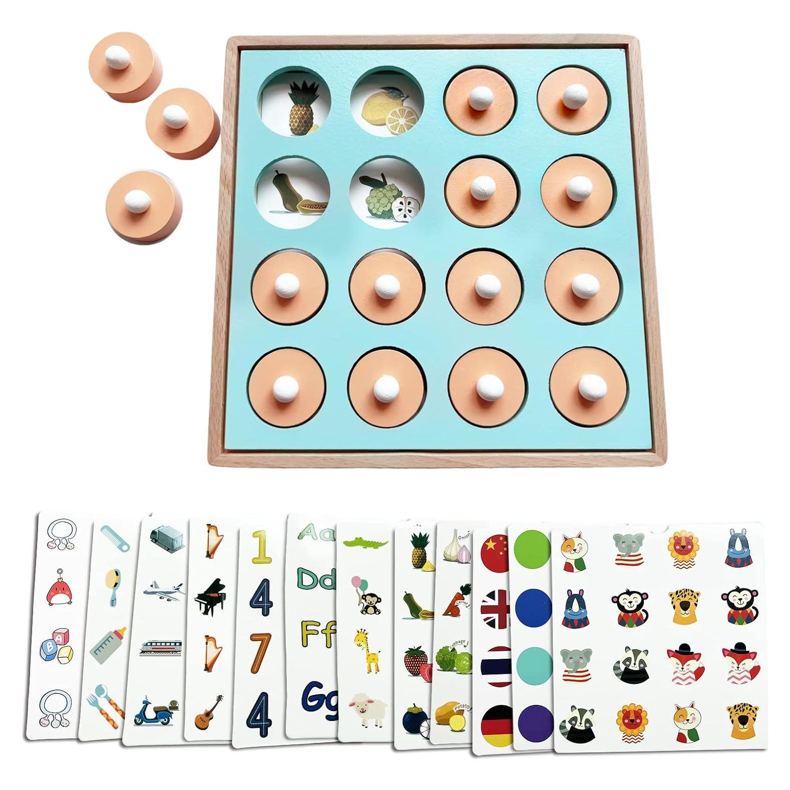 Juego de Ajedrez de Madera Lillergou para Niños 0.54 kg