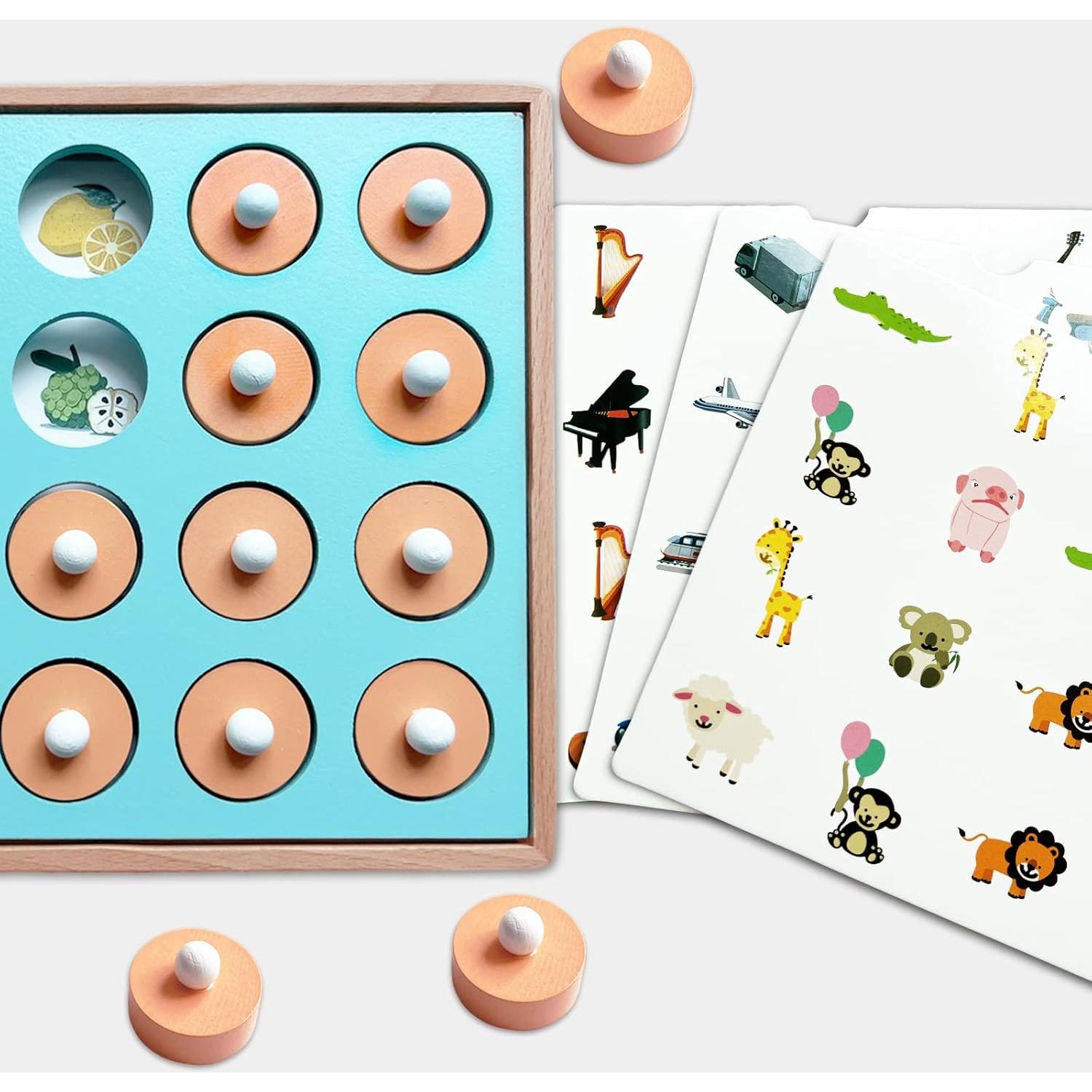 Juego de Ajedrez de Madera Lillergou para Niños 0.54 kg