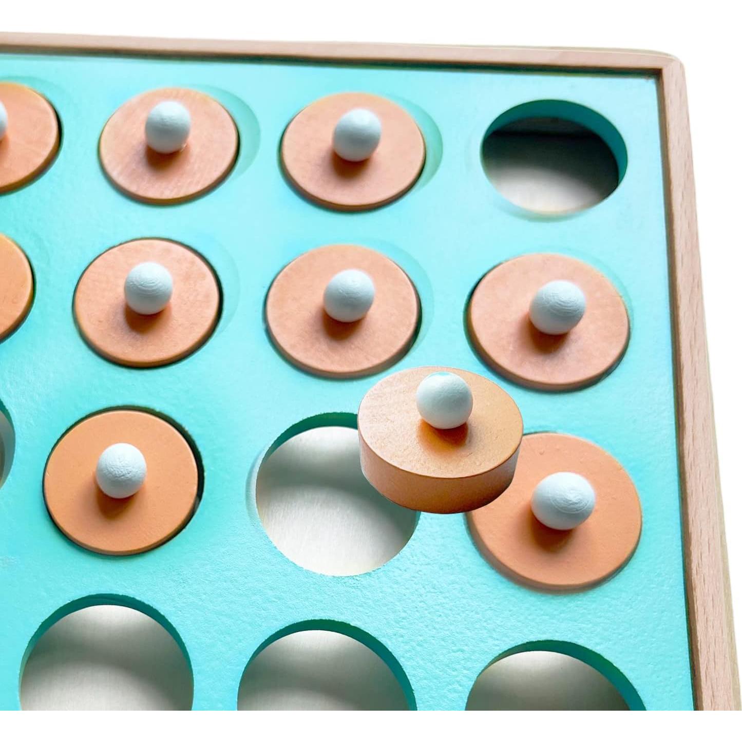 Juego de Ajedrez de Madera Lillergou para Niños 0.54 kg