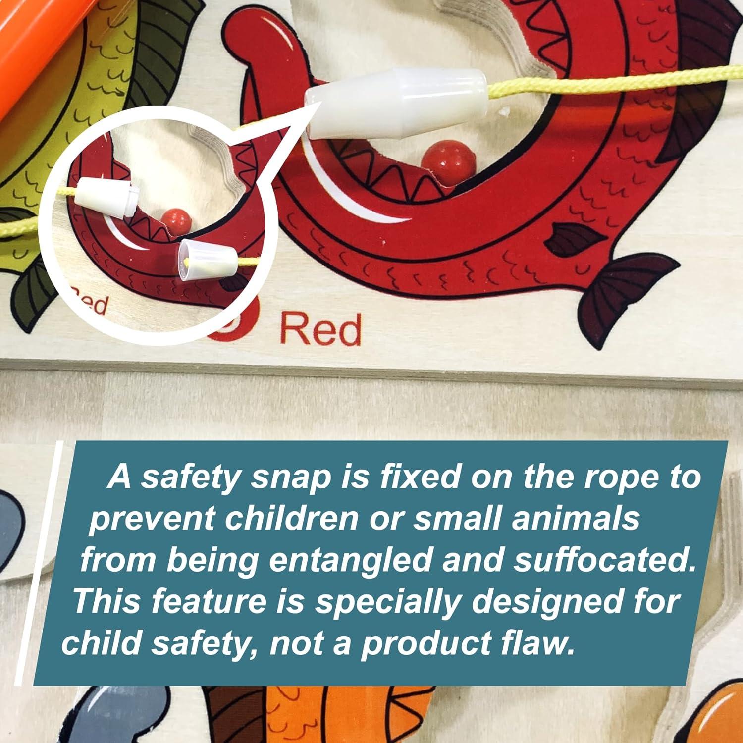 Juego Educativo de Madera WOWME Laberinto Magnético 30.2x26.9cm