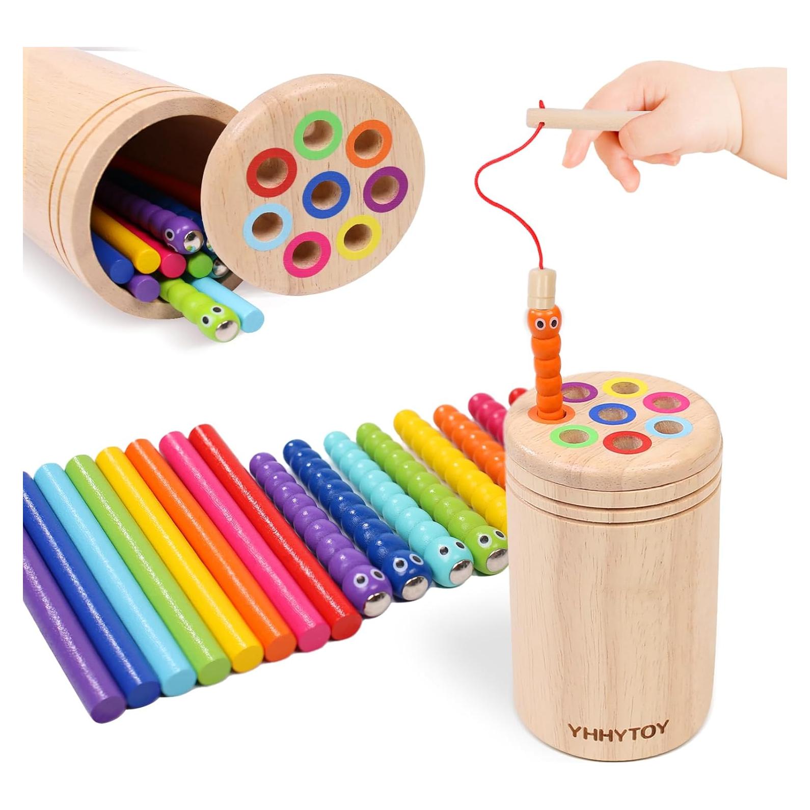 Juguete Montessori Magnético YHHYToy Clasificación de Colores