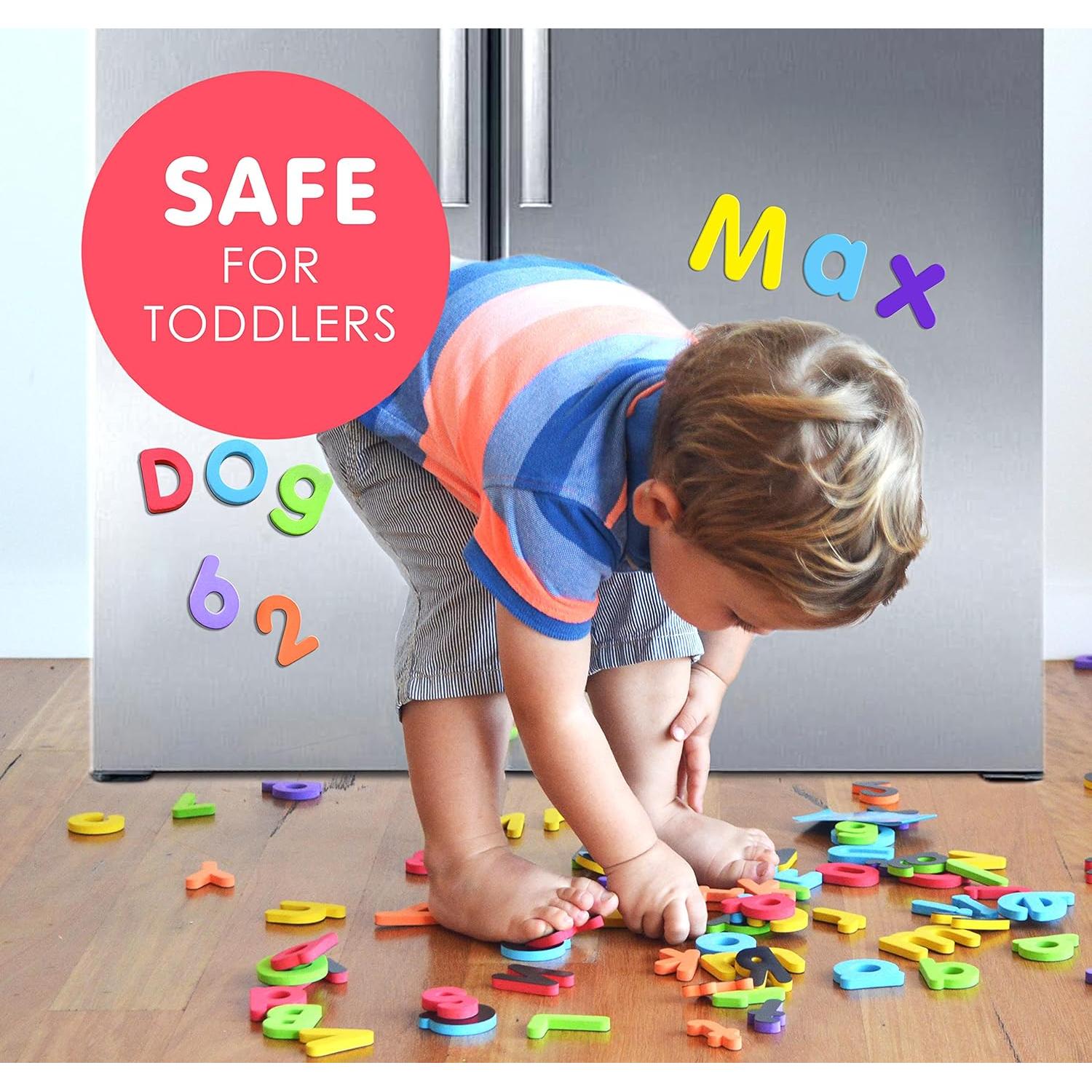 Letras y Números Magnéticos Little Red Shepherd 115 Piezas