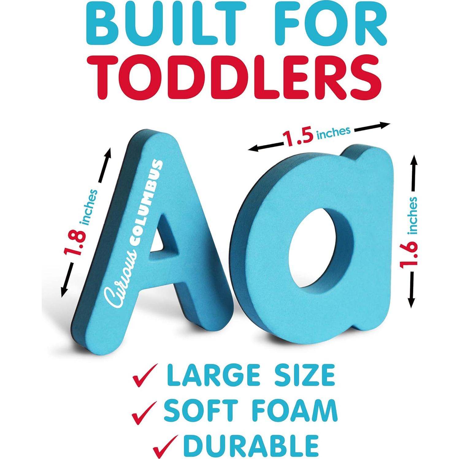 Letras y Números Magnéticos Little Red Shepherd 115 Piezas