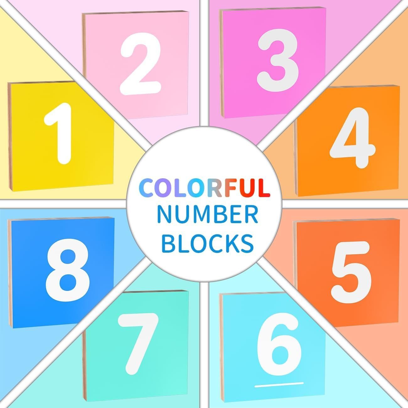 Juguetes de Matemáticas Montessori SEPHIX para Niños 3-5 Años