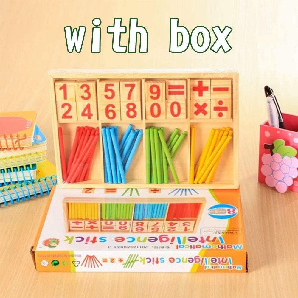 Juguete Educativo de Matemáticas Umbresen - Palos de Madera