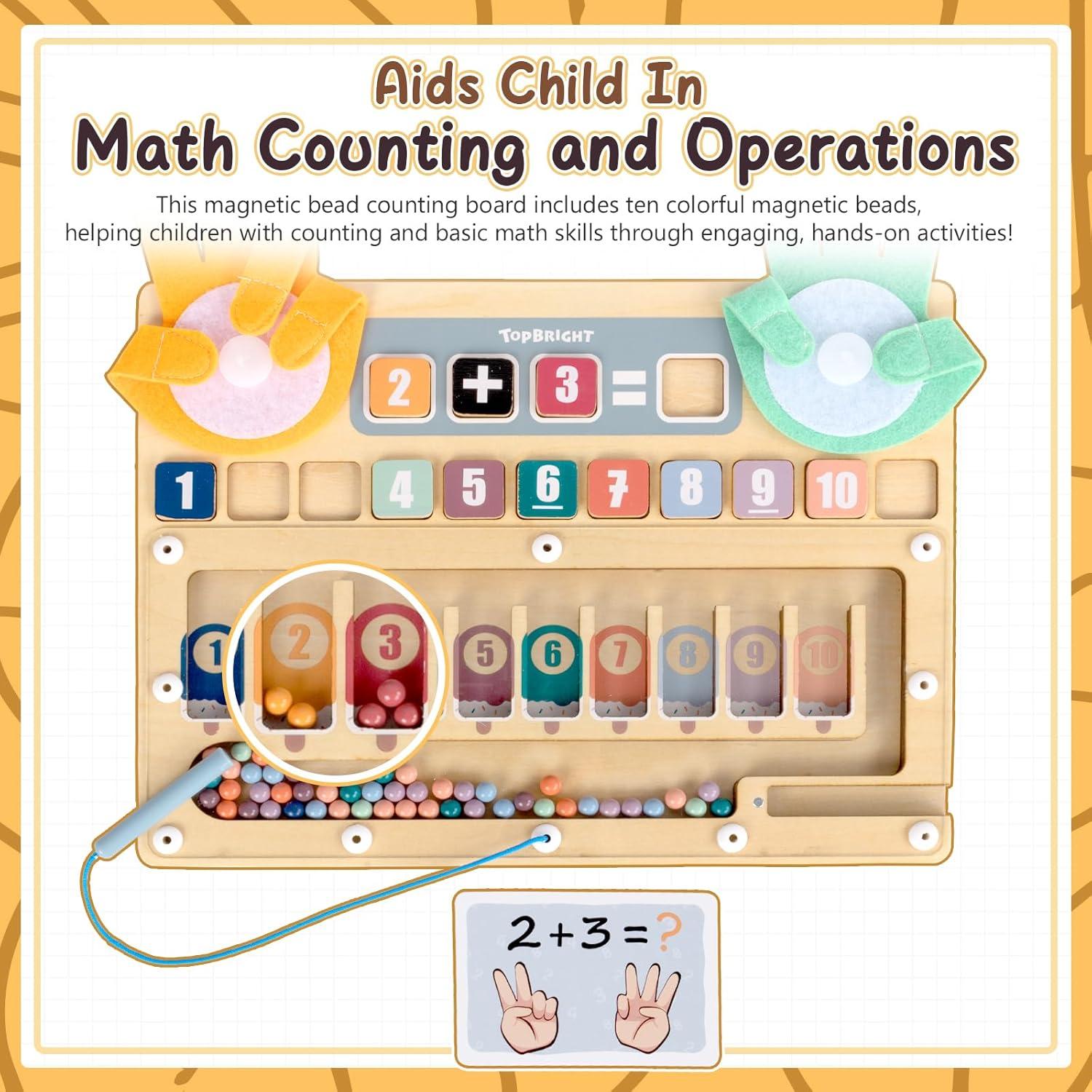 Juguete de Matemáticas Top Bright para Niños 3+ Años