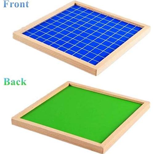 Juguete Educativo de Madera Montessori 1-100 para Niños