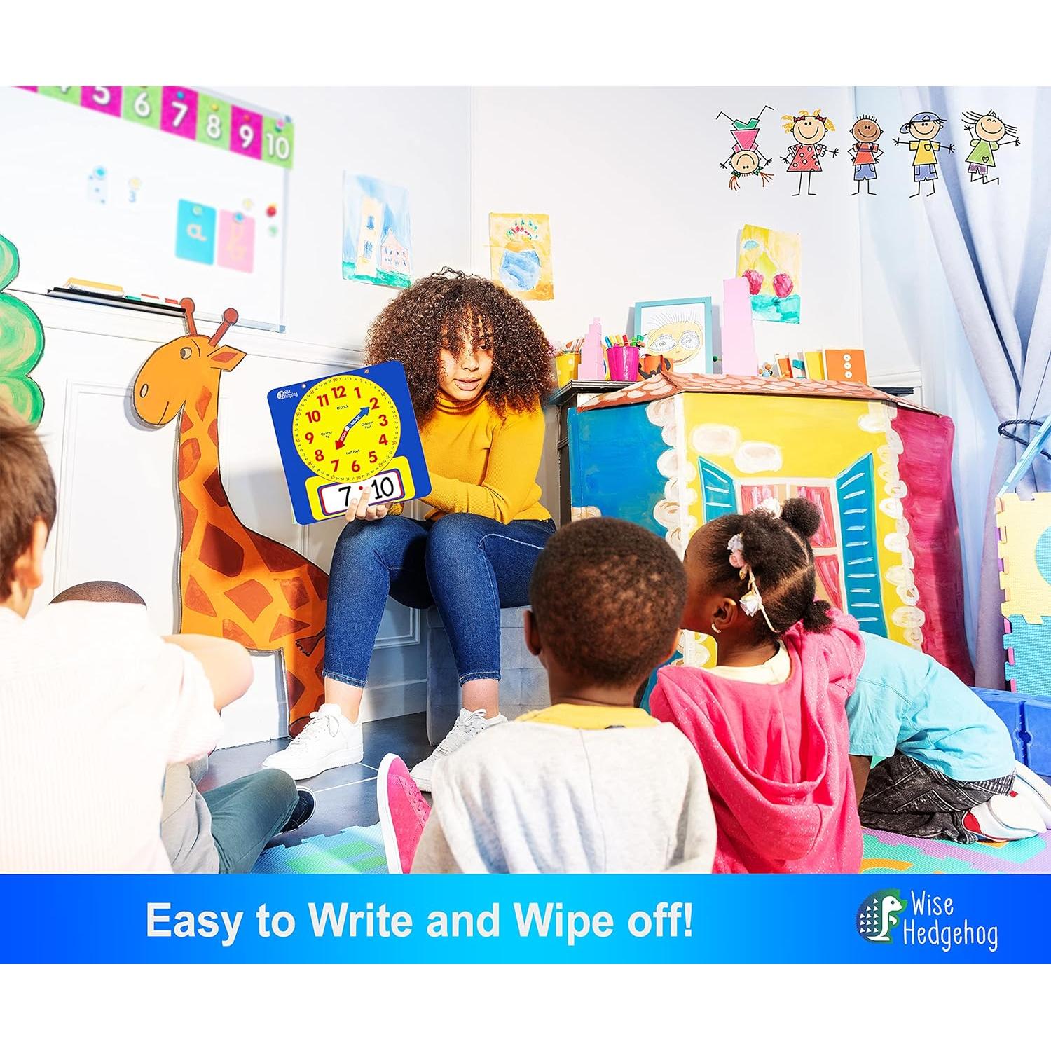 Reloj de Enseñanza Magnético JNW Direct 27.18 cm para Niños