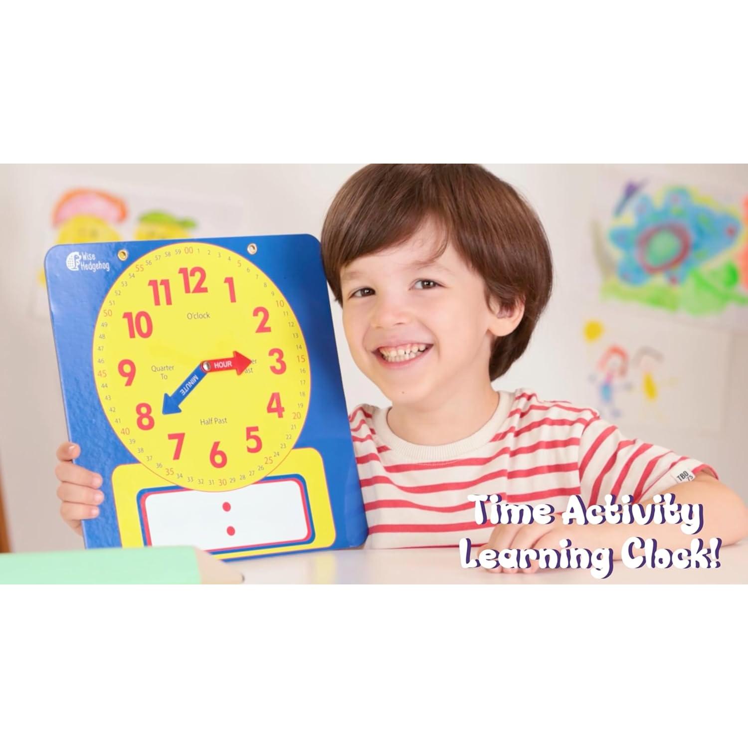 Reloj de Enseñanza Magnético JNW Direct 27.18 cm para Niños