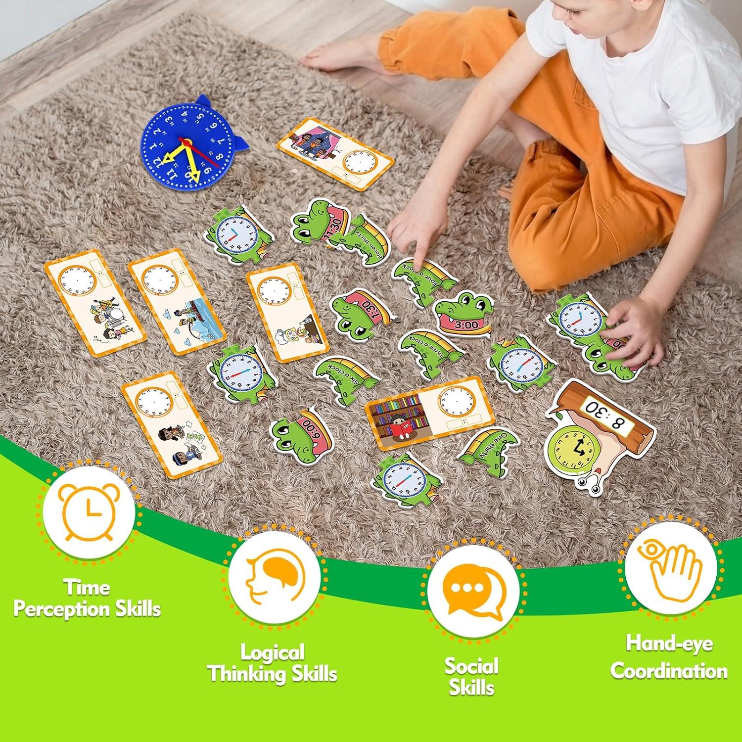 Reloj Analógico Aizweb para Niños - Aprendizaje de la Hora