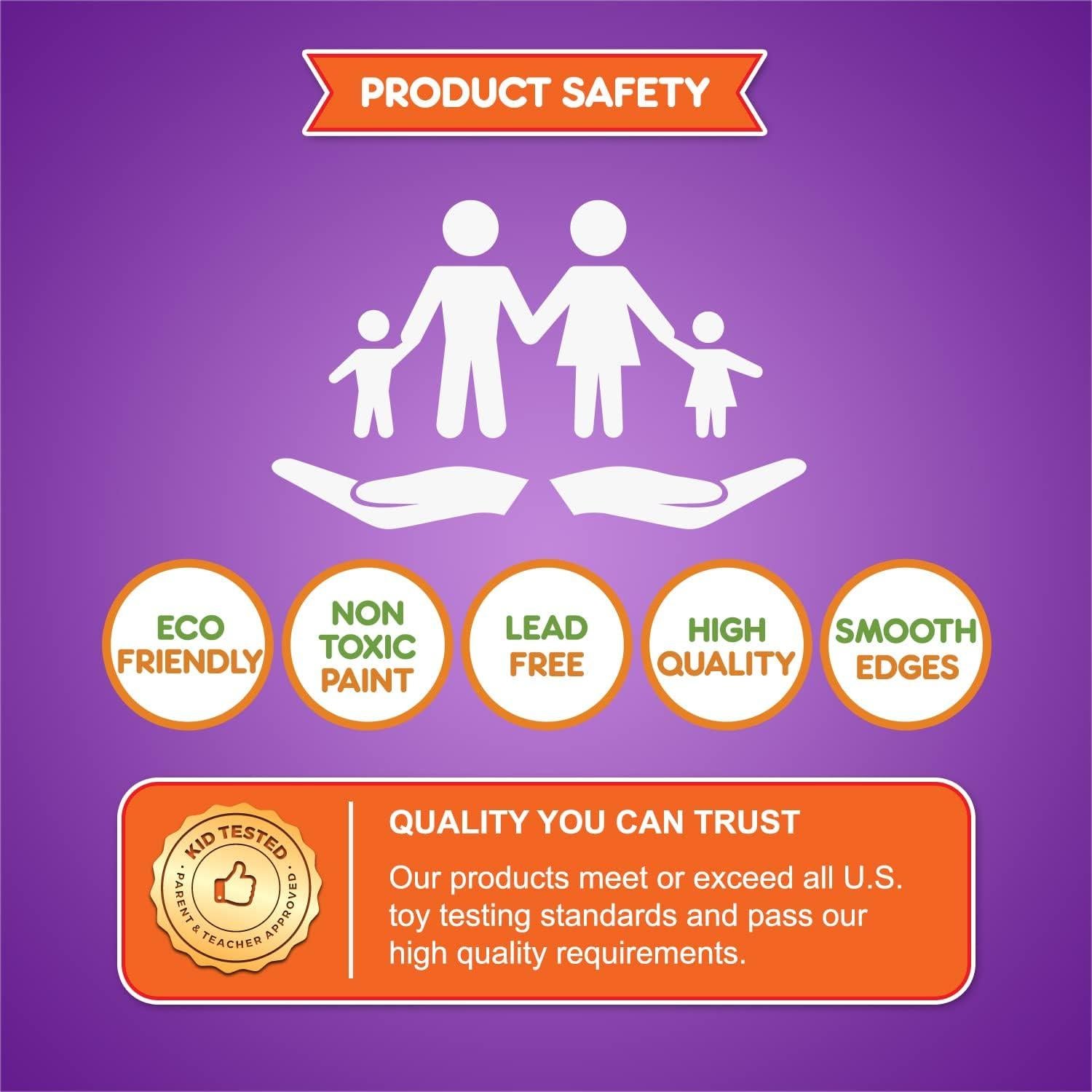 Reloj de Madera Kids Korner - Aprender a Decir la Hora