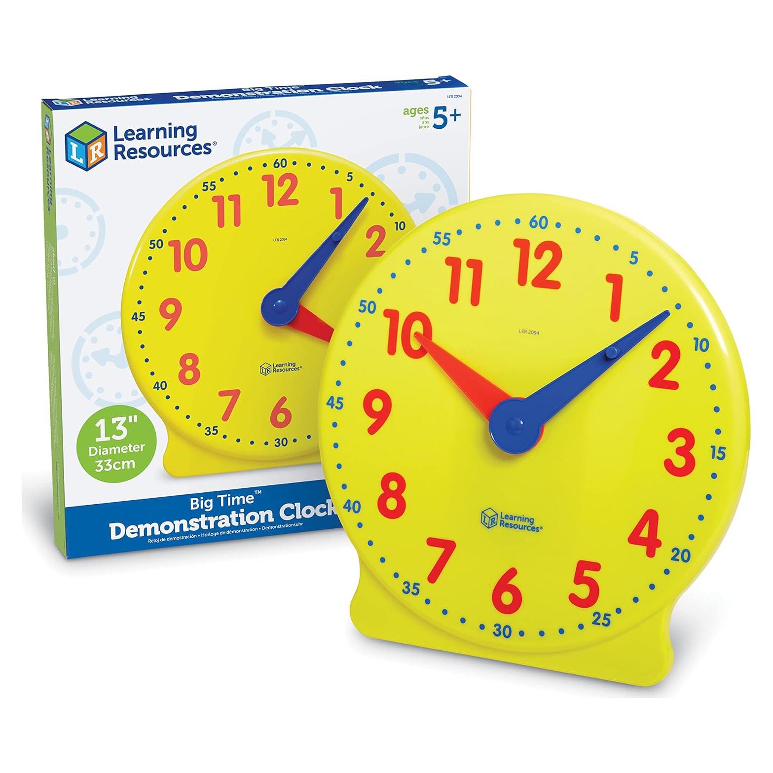 Reloj de Aprendizaje Learning Resources LER2094 36x33 cm