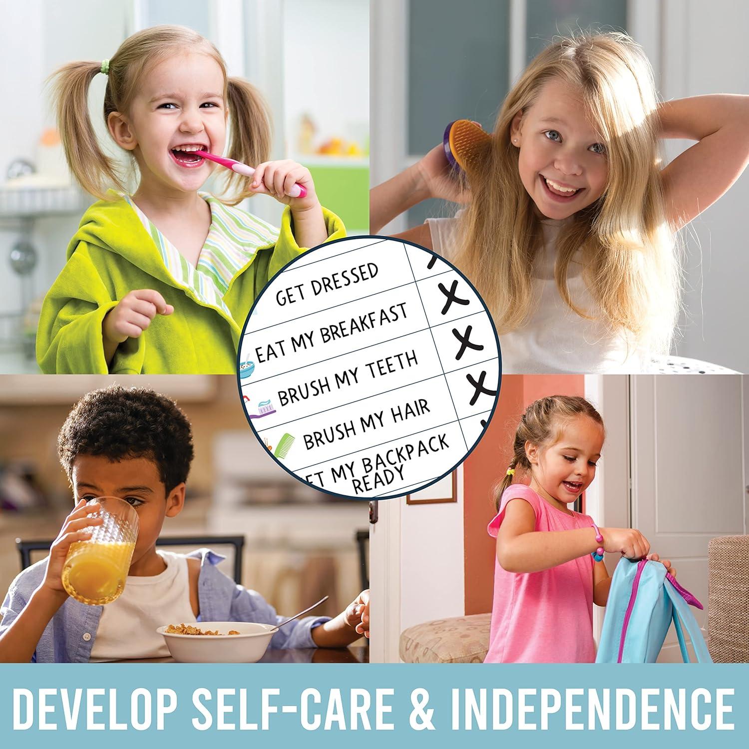 Gráfico Magnético de Rutina Matutina y Nocturna Hadley 20x25 cm