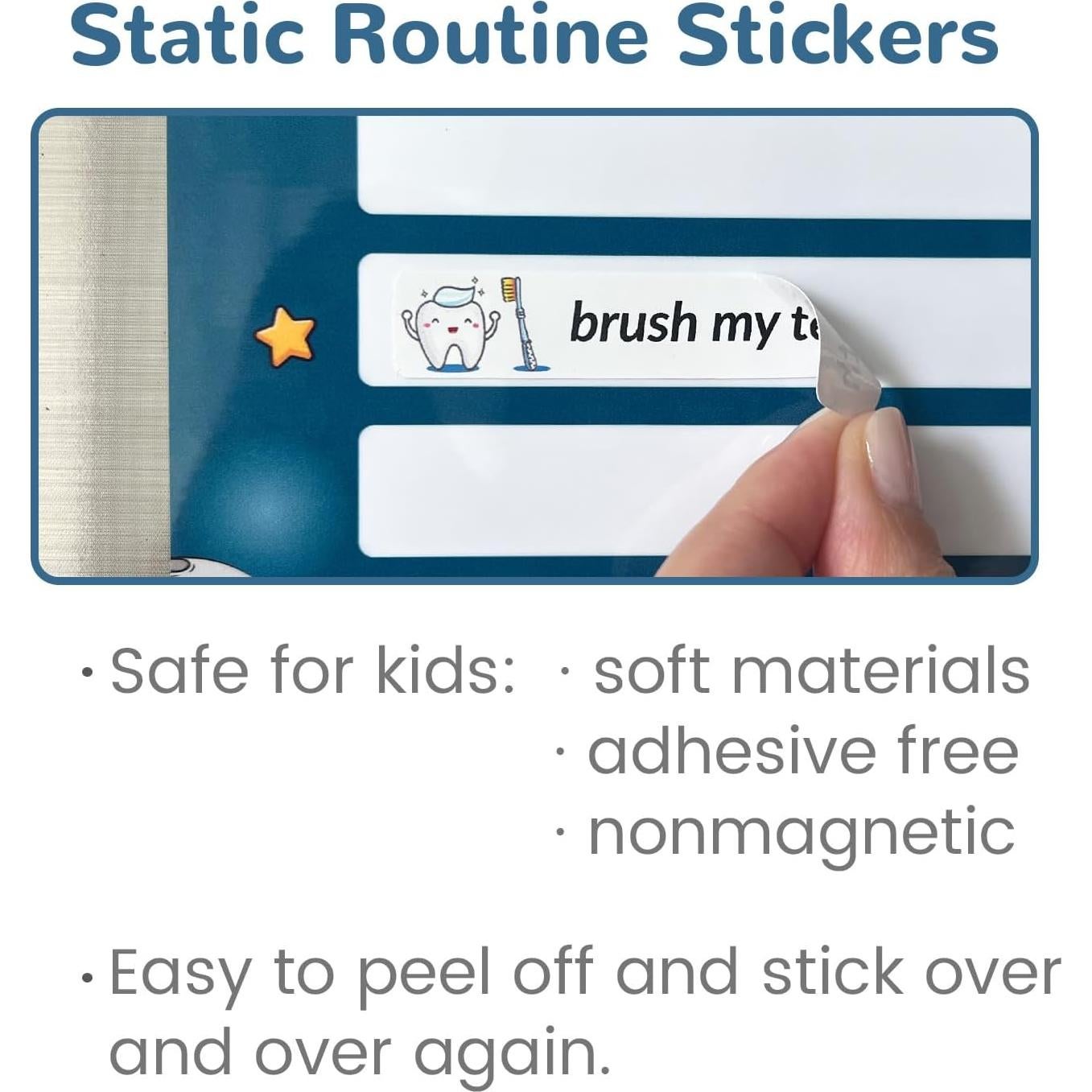 Tablero Magnético de Rutina Diaria JJPRO - 20x26.7 cm