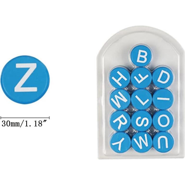 Letras Magnéticas para Nevera Bjsdkff - 26 Piezas 30mm