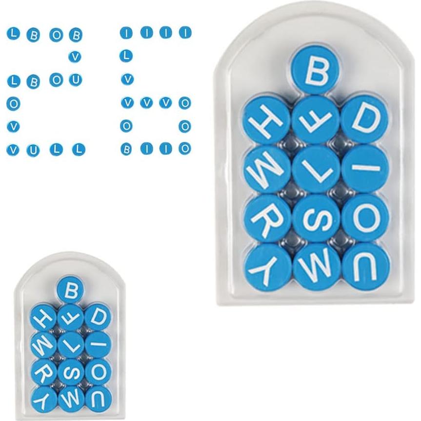 Letras Magnéticas para Nevera Bjsdkff - 26 Piezas 30mm
