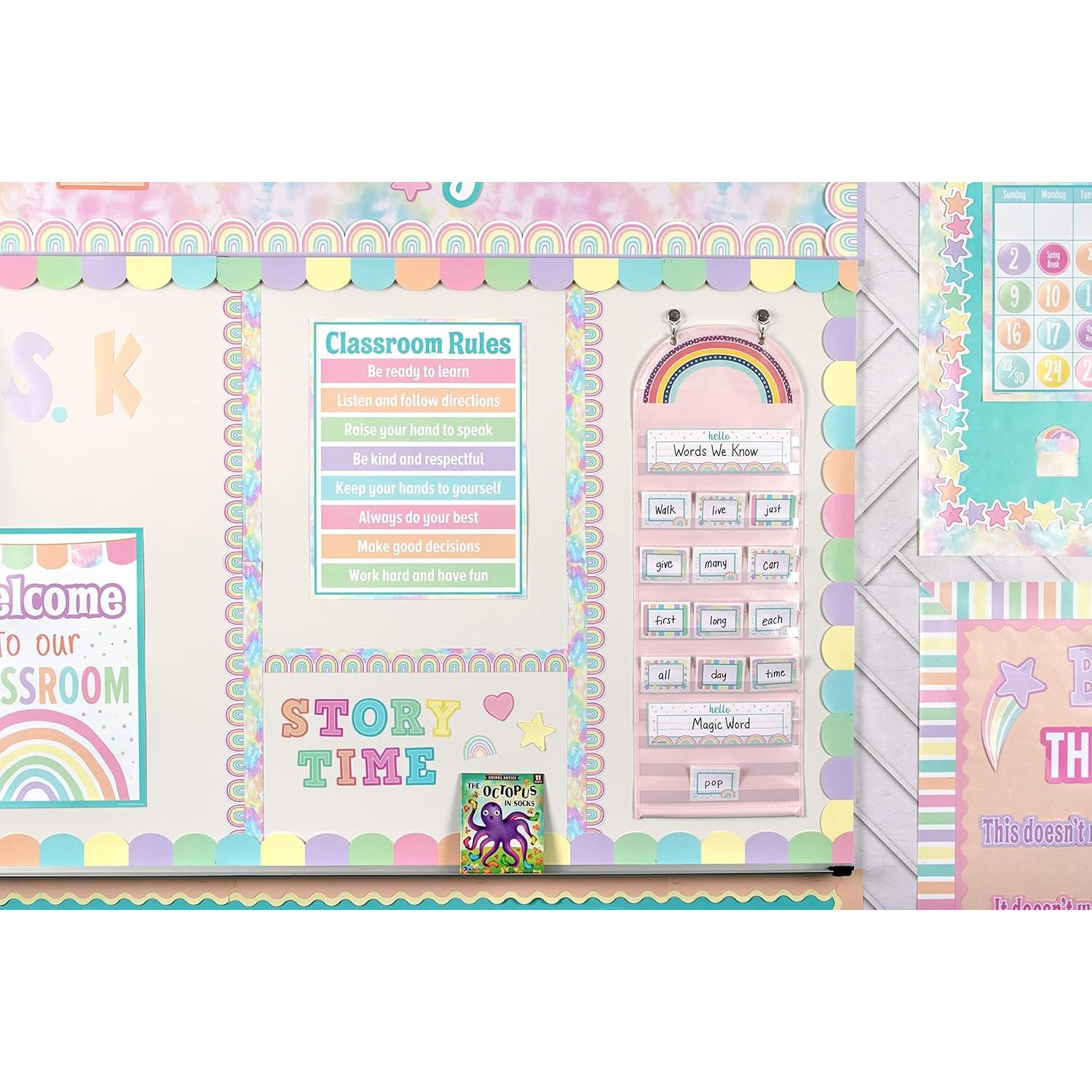 Letras Magnéticas Negras 3" Recursos Creados por el Maestro 55 Piezas