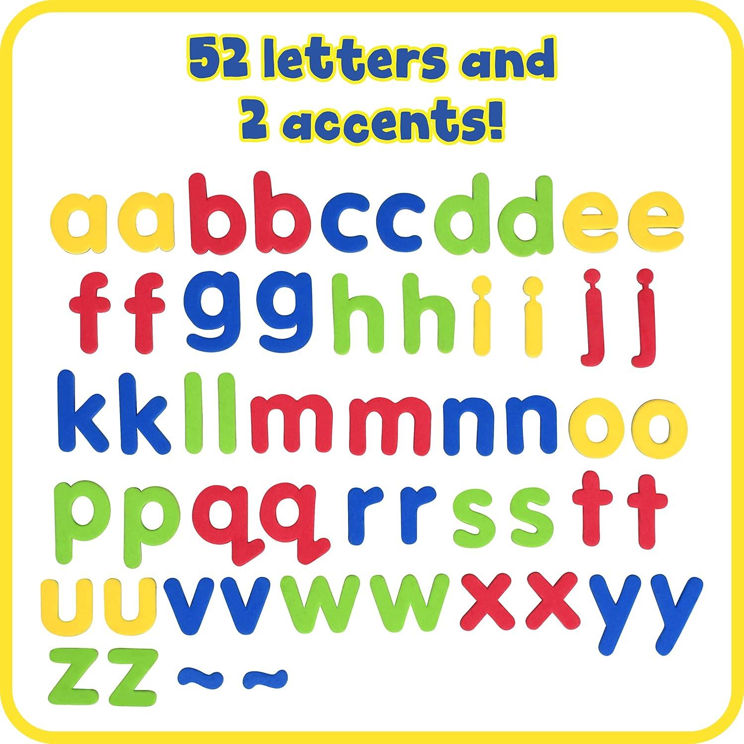 Alfabeto Magnético en Minúsculas Learning Advantage - 52 Letras