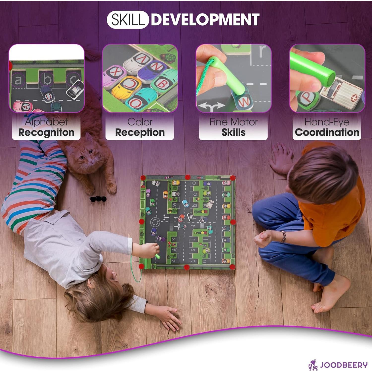 Rompecabezas Magnético del Alfabeto JOODBEERY 29.5 cm