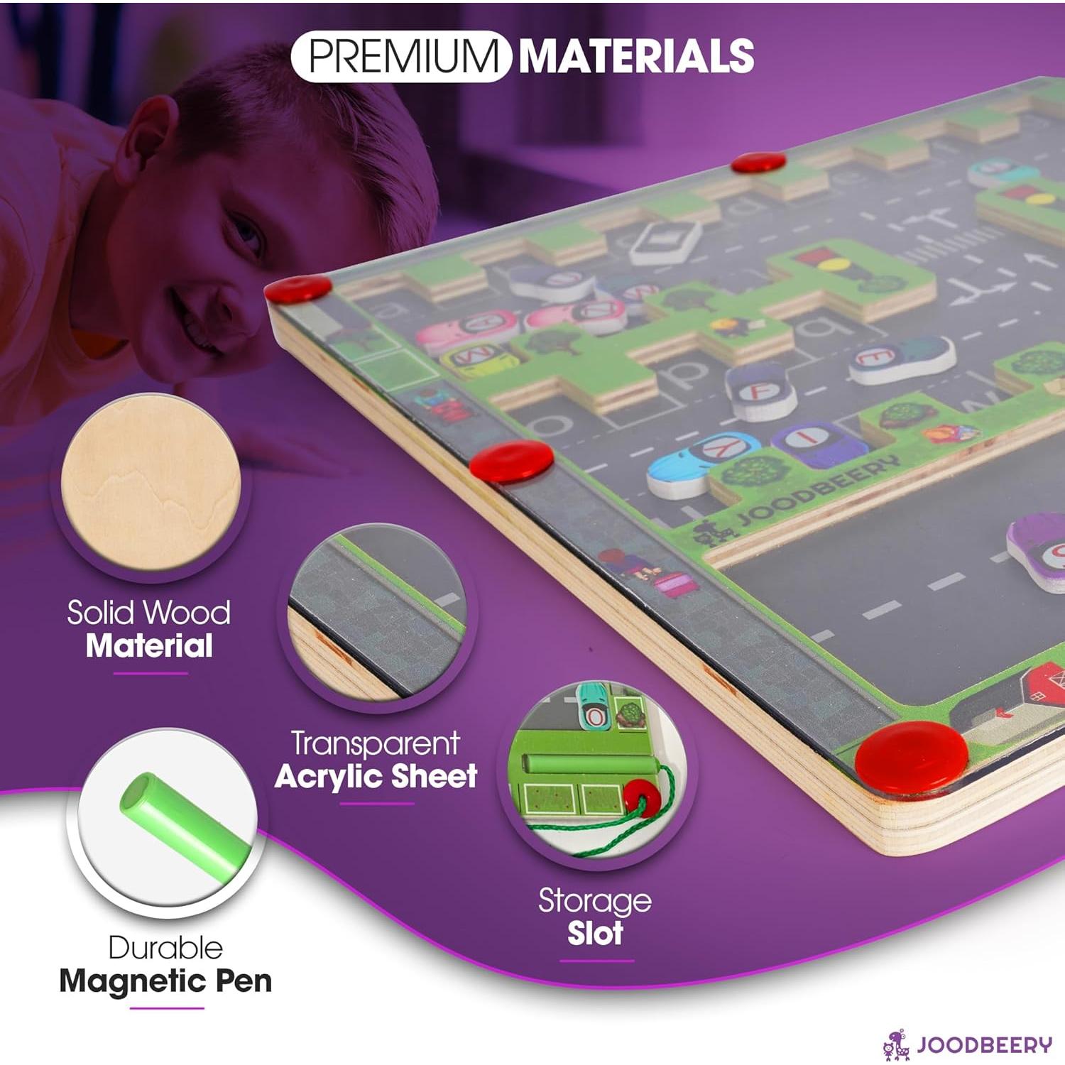 Rompecabezas Magnético del Alfabeto JOODBEERY 29.5 cm