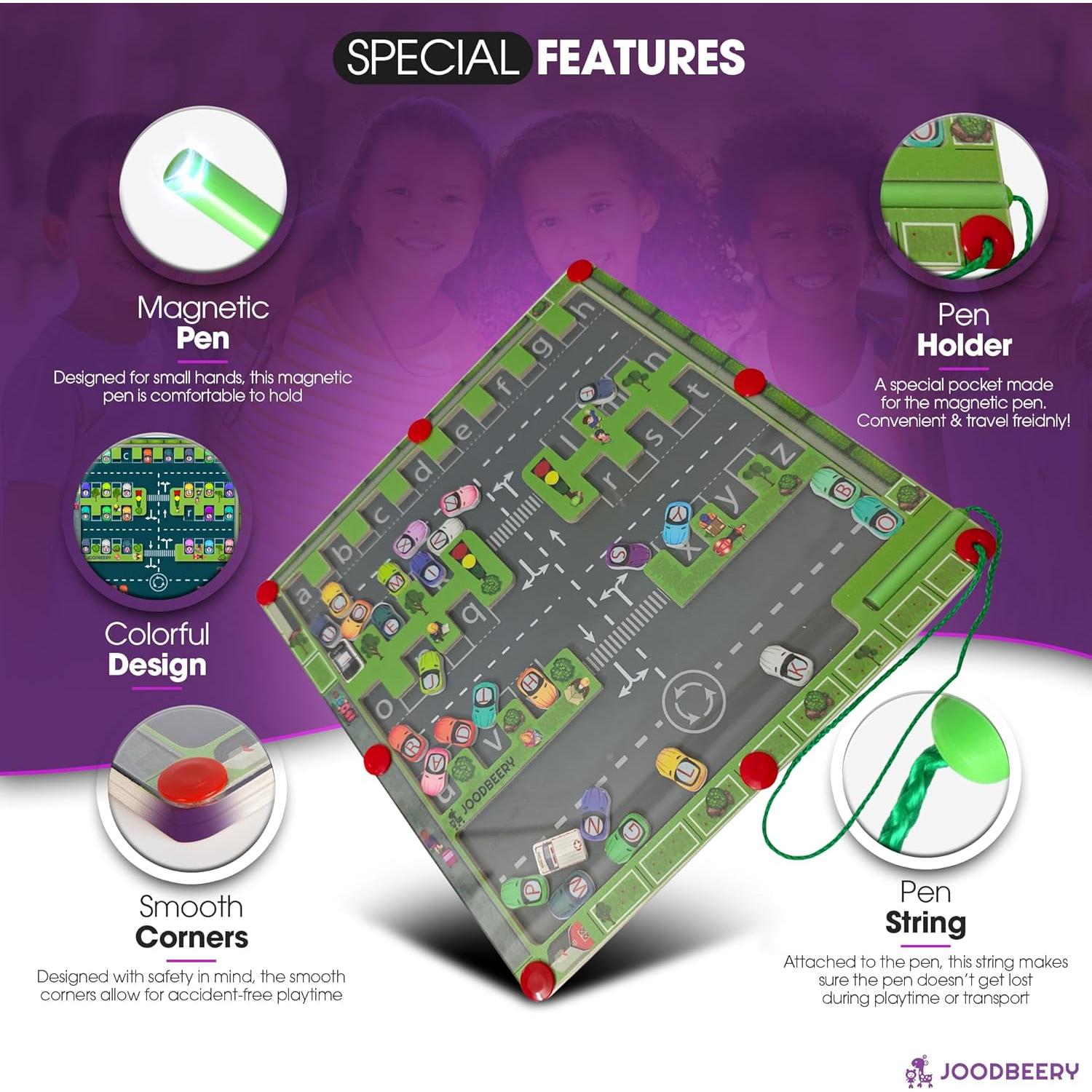 Rompecabezas Magnético del Alfabeto JOODBEERY 29.5 cm