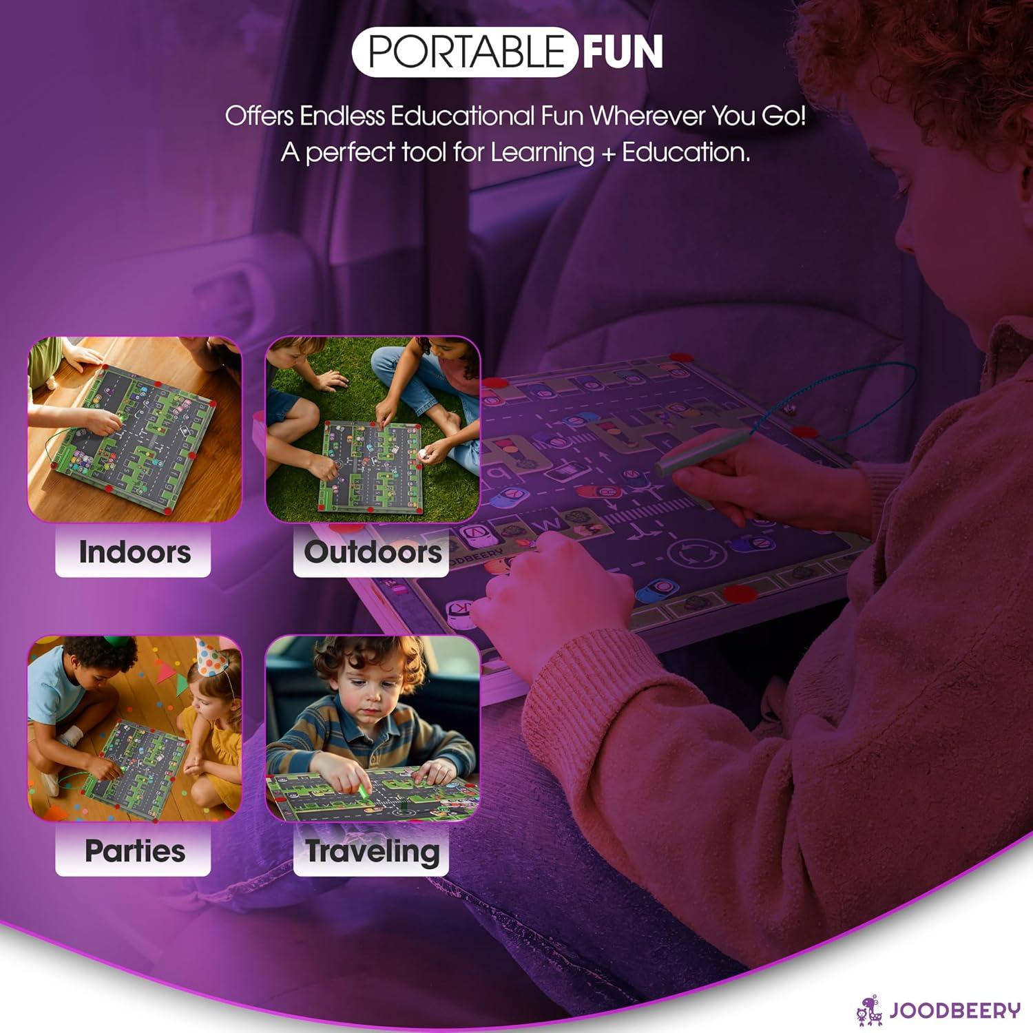 Rompecabezas Magnético del Alfabeto JOODBEERY 29.5 cm