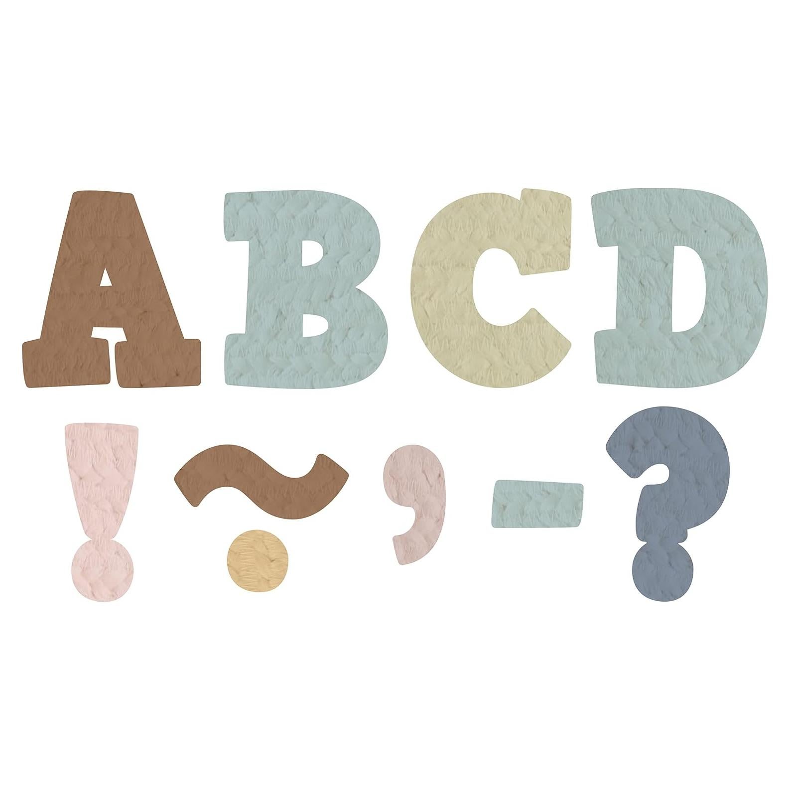 Letras Magnéticas en Bloque Negrita 3" Recursos Creados por el Maestro