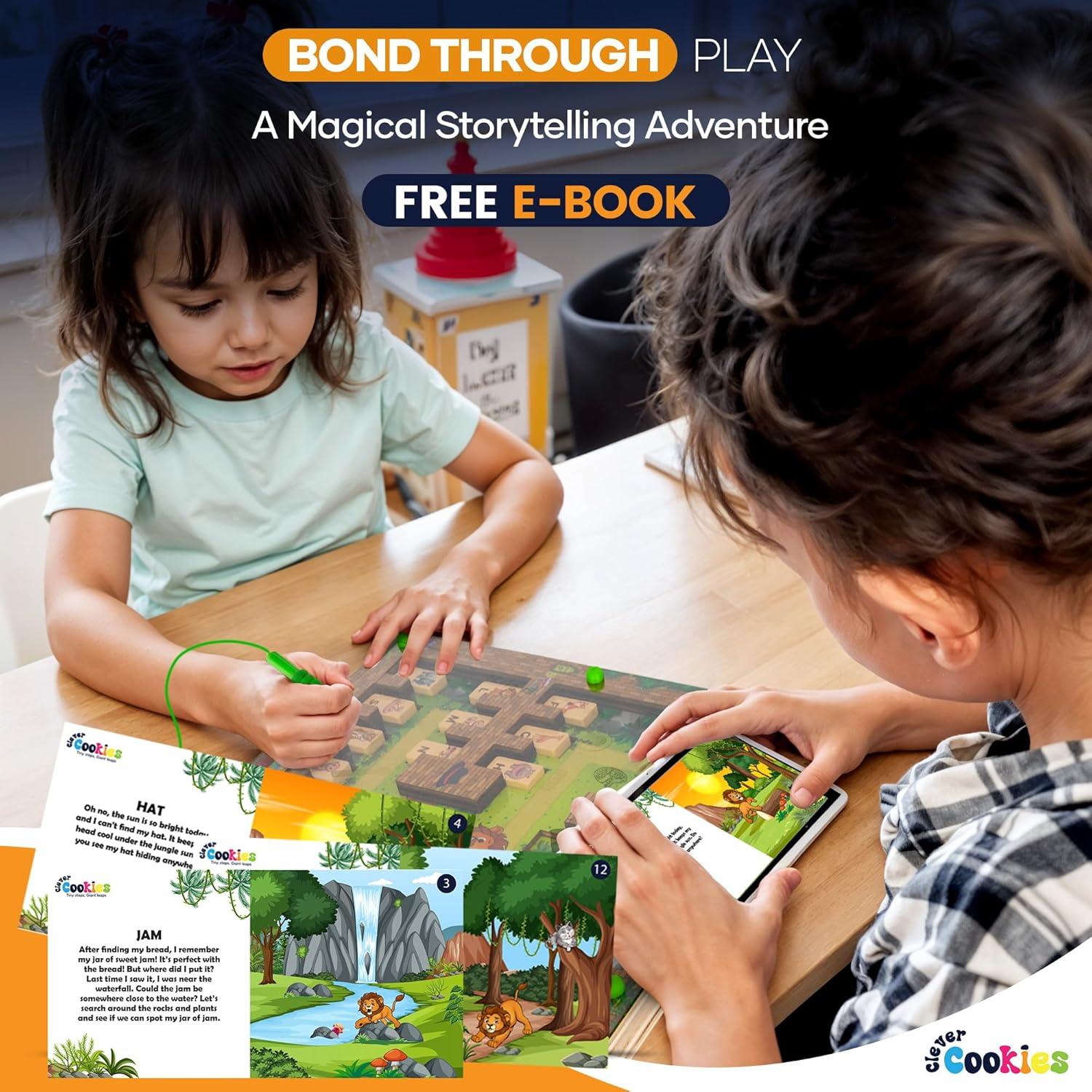 Tablero Magnético de Ortografía Jungle - Madera 29.2 cm