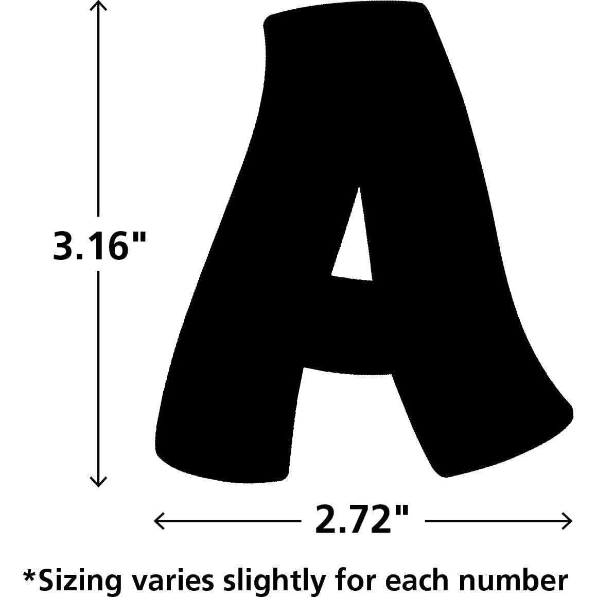 Letras Magnéticas Negras 7.62 cm Recursos Creados por el Profesor