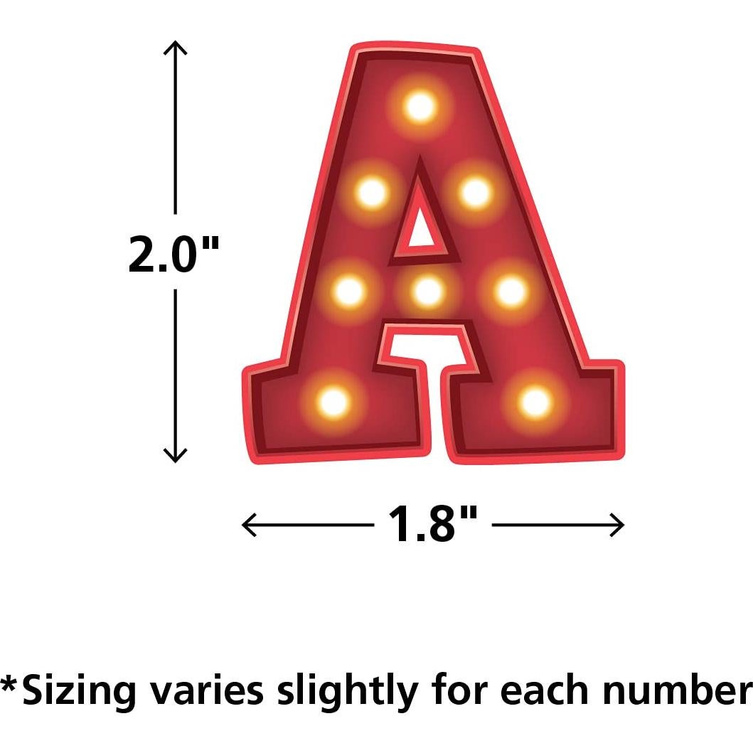 Letras Magnéticas Negras 70 Piezas Recursos Creados por el Profesor
