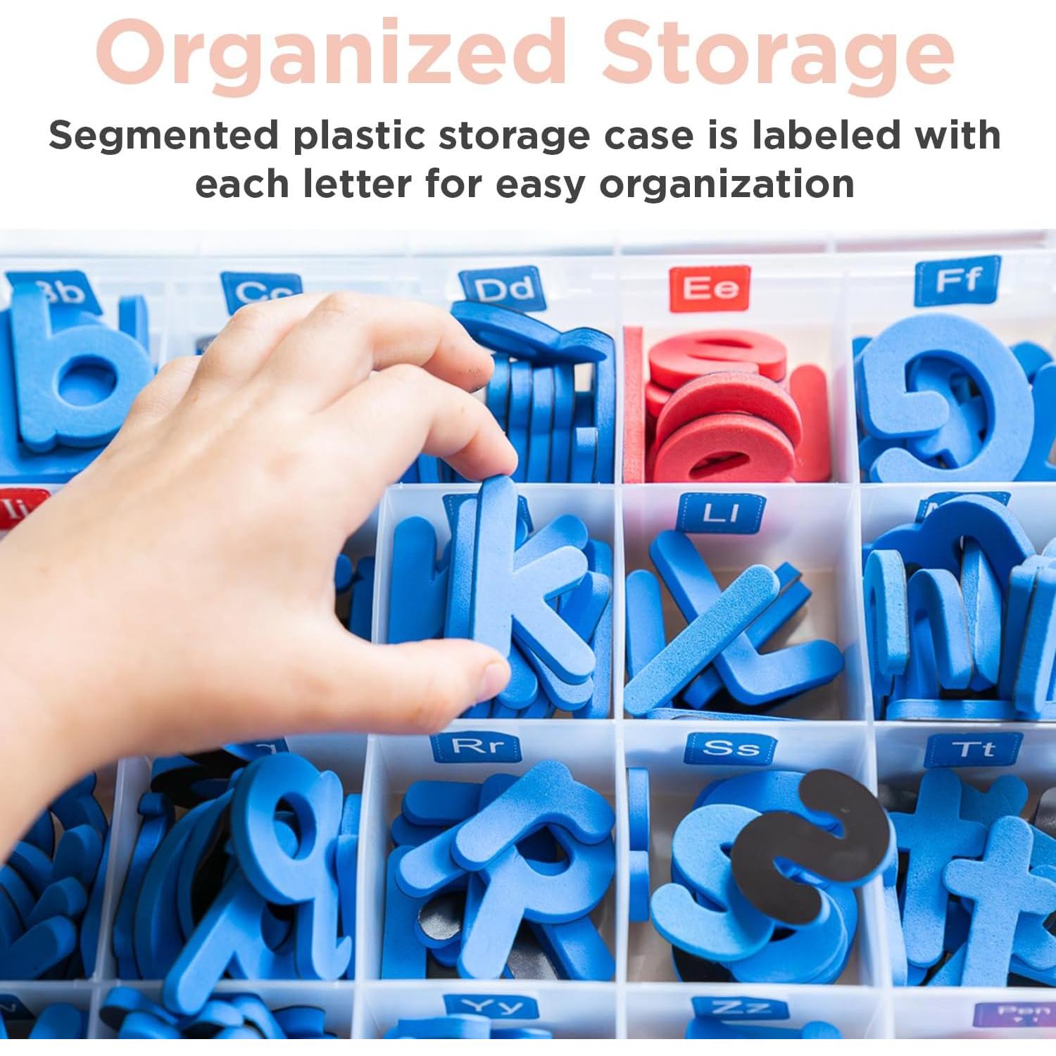 Letras Magnéticas de Espuma Montessori & Me - 284 Piezas