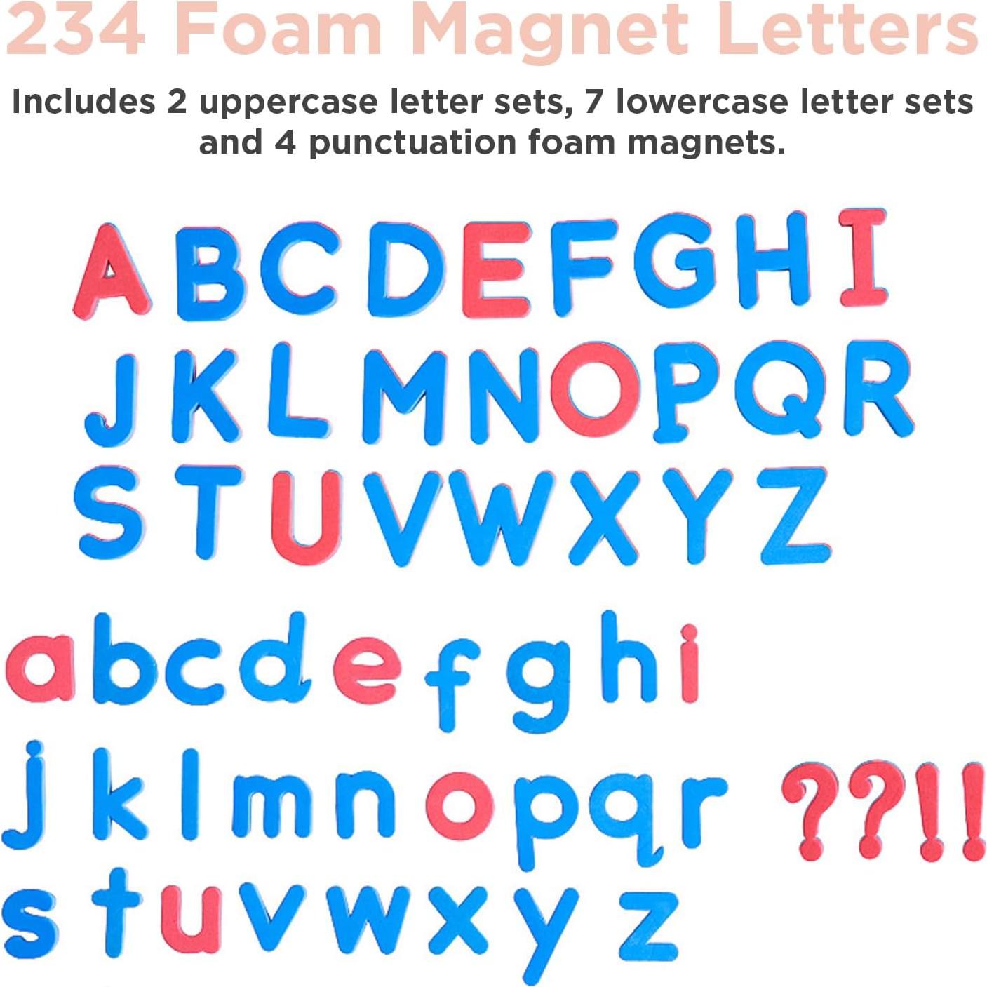 Letras Magnéticas de Espuma Montessori & Me - 284 Piezas