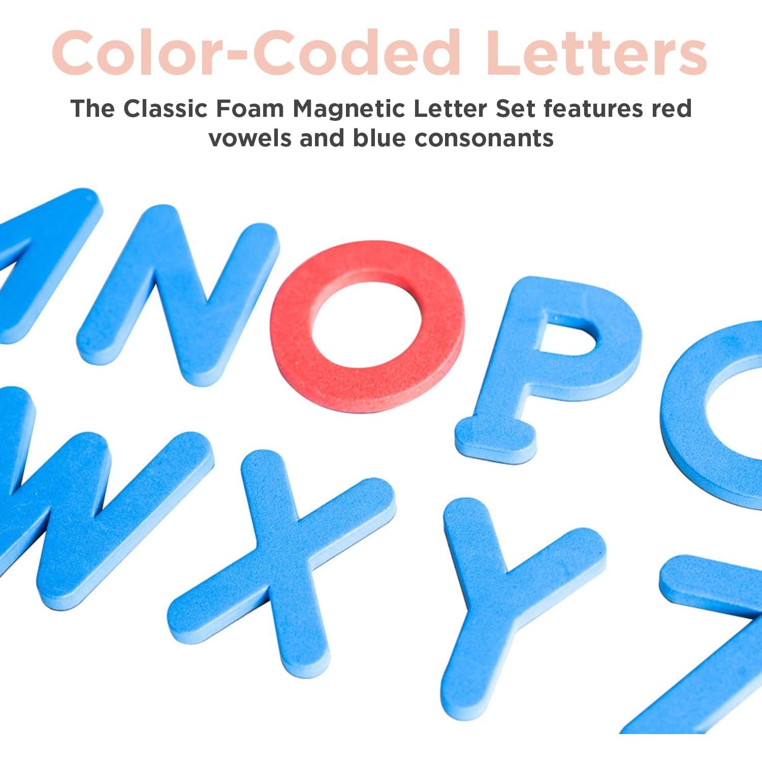 Letras Magnéticas de Espuma Montessori & Me - 284 Piezas