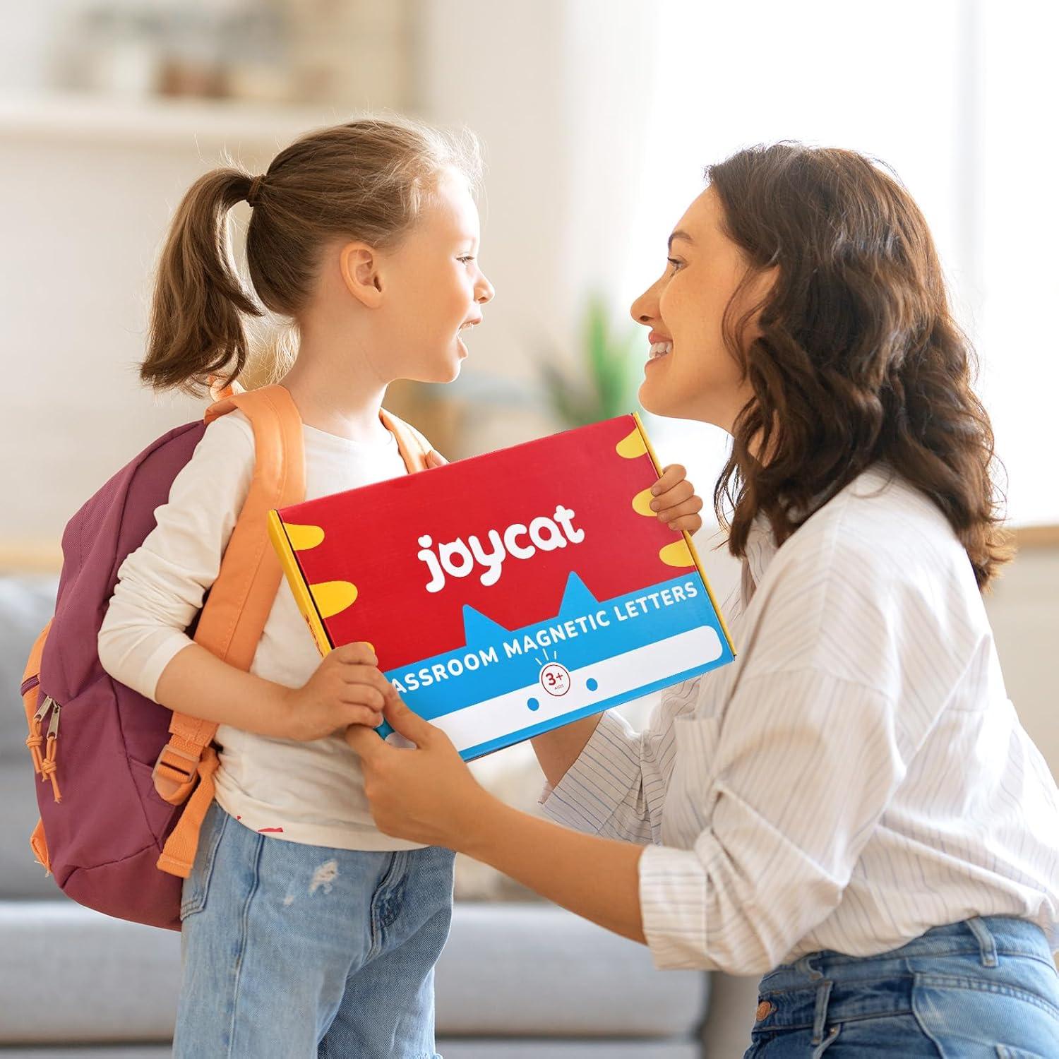 Kit de Letras Magnéticas JoyCat 234 Pcs con Tablero Doble Cara