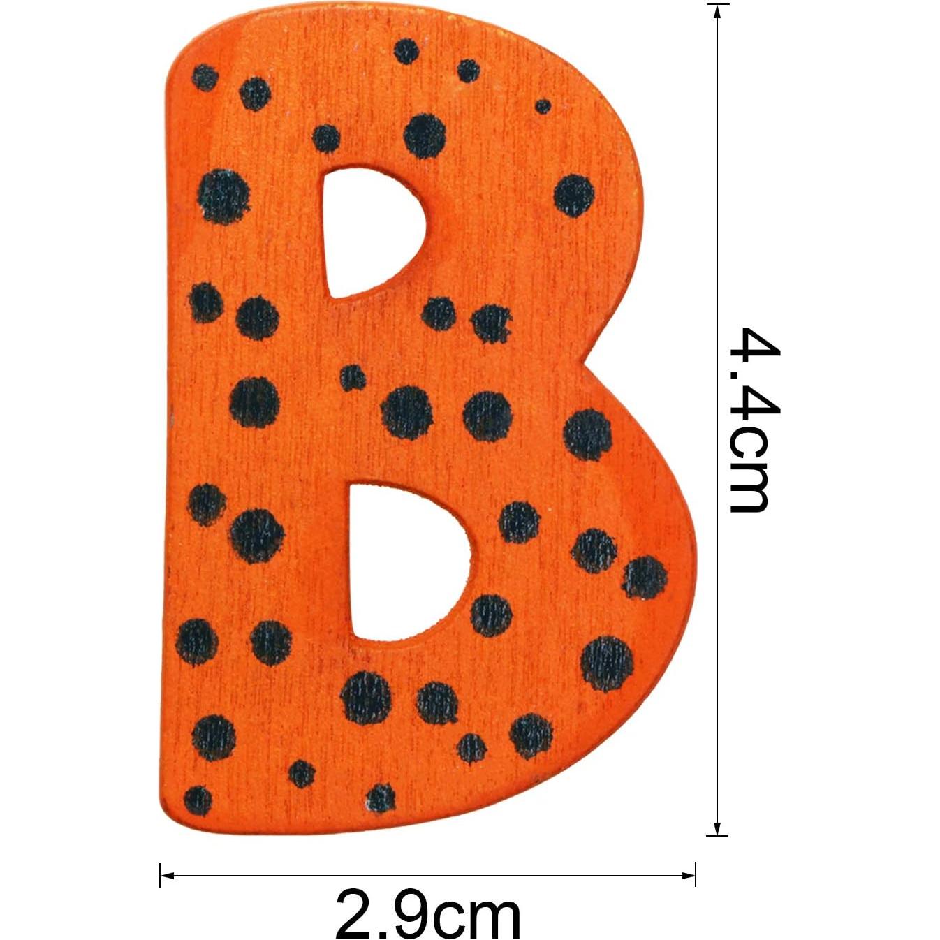 Imanes de Madera Letras ABC Penta Angel 26 Piezas