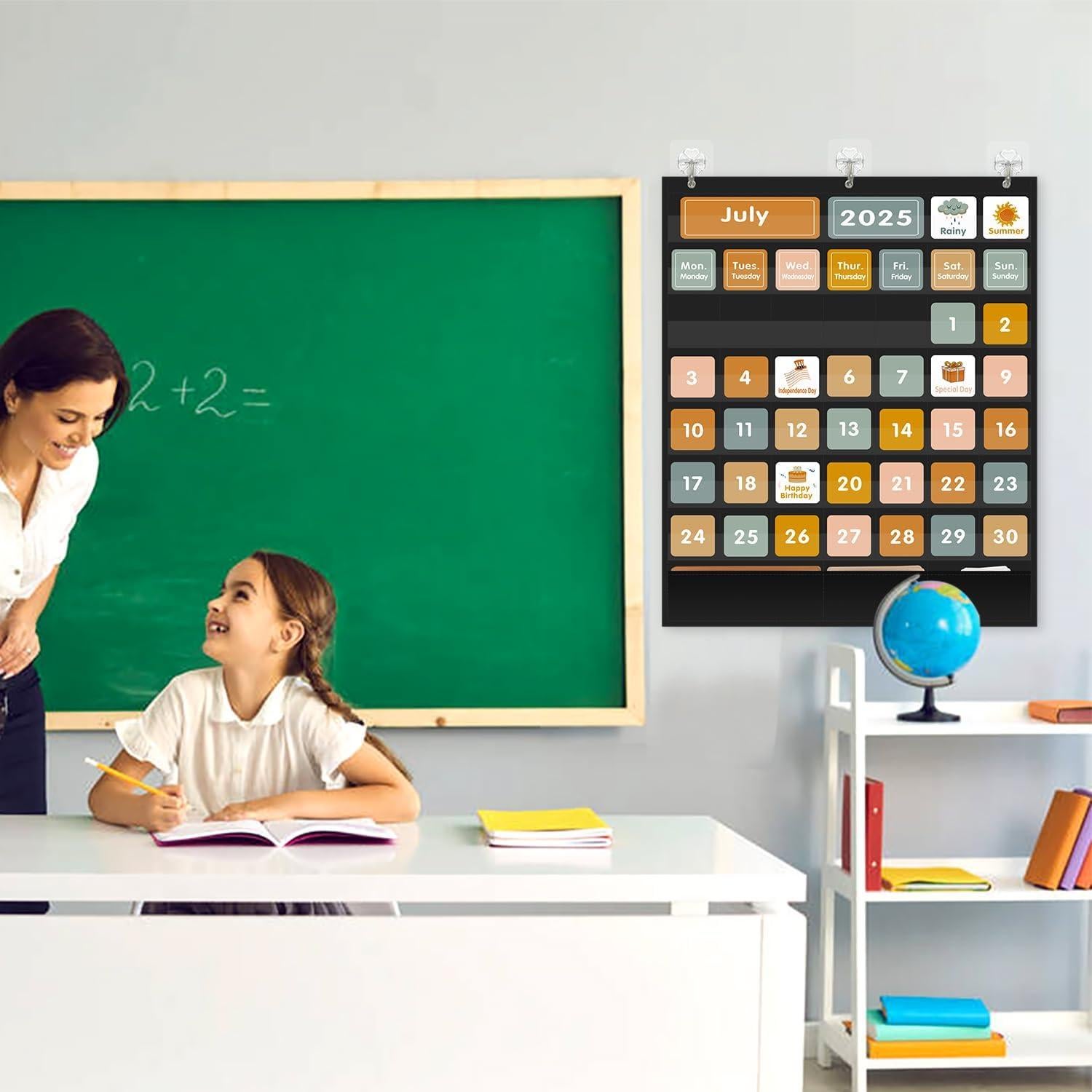 Calendario Gráfico de Bolsillo REGELETO 73x61 cm 46+3 Bolsillos